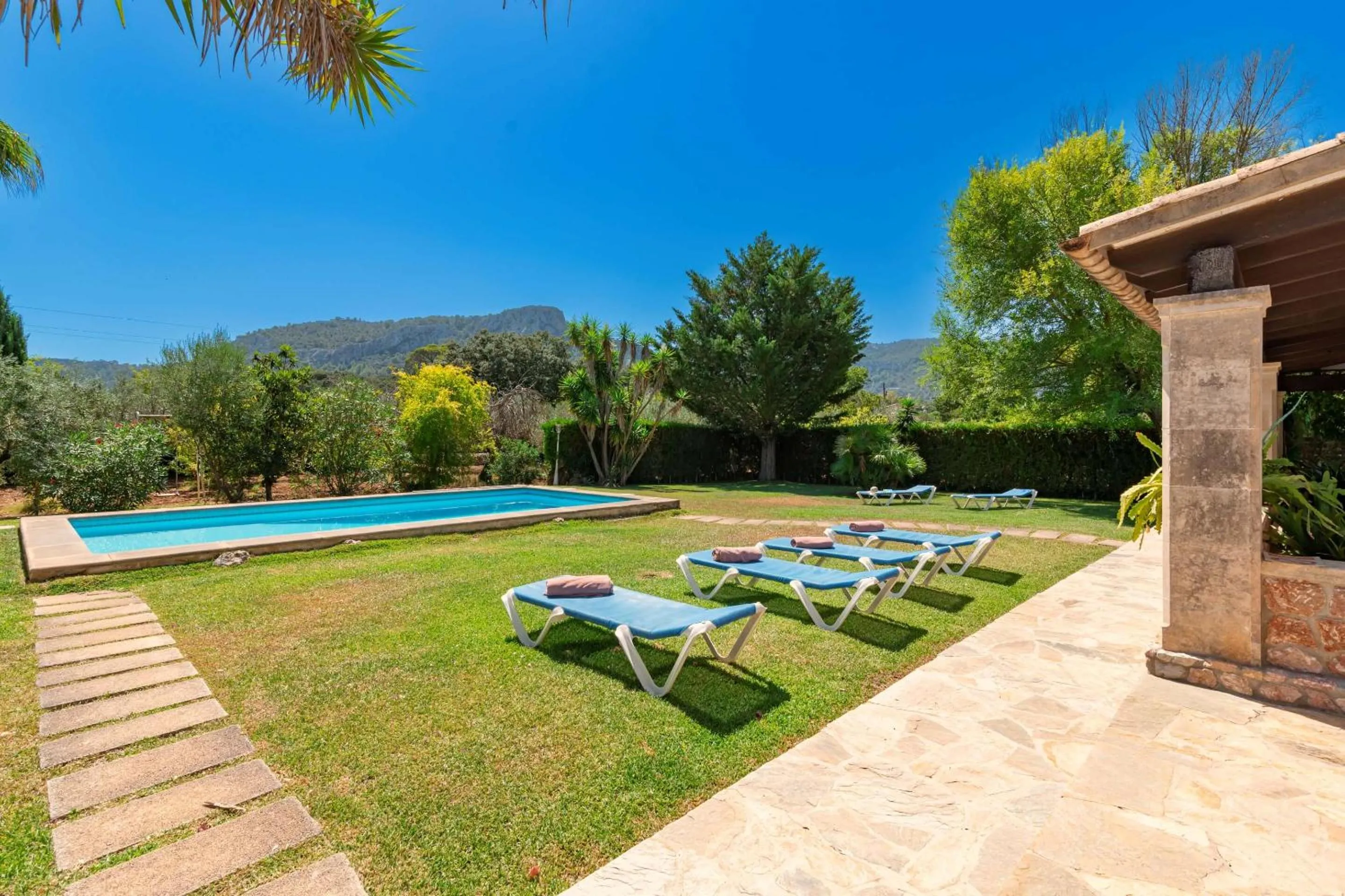 Natural landscape in Villa Colonya by Sealand Villas