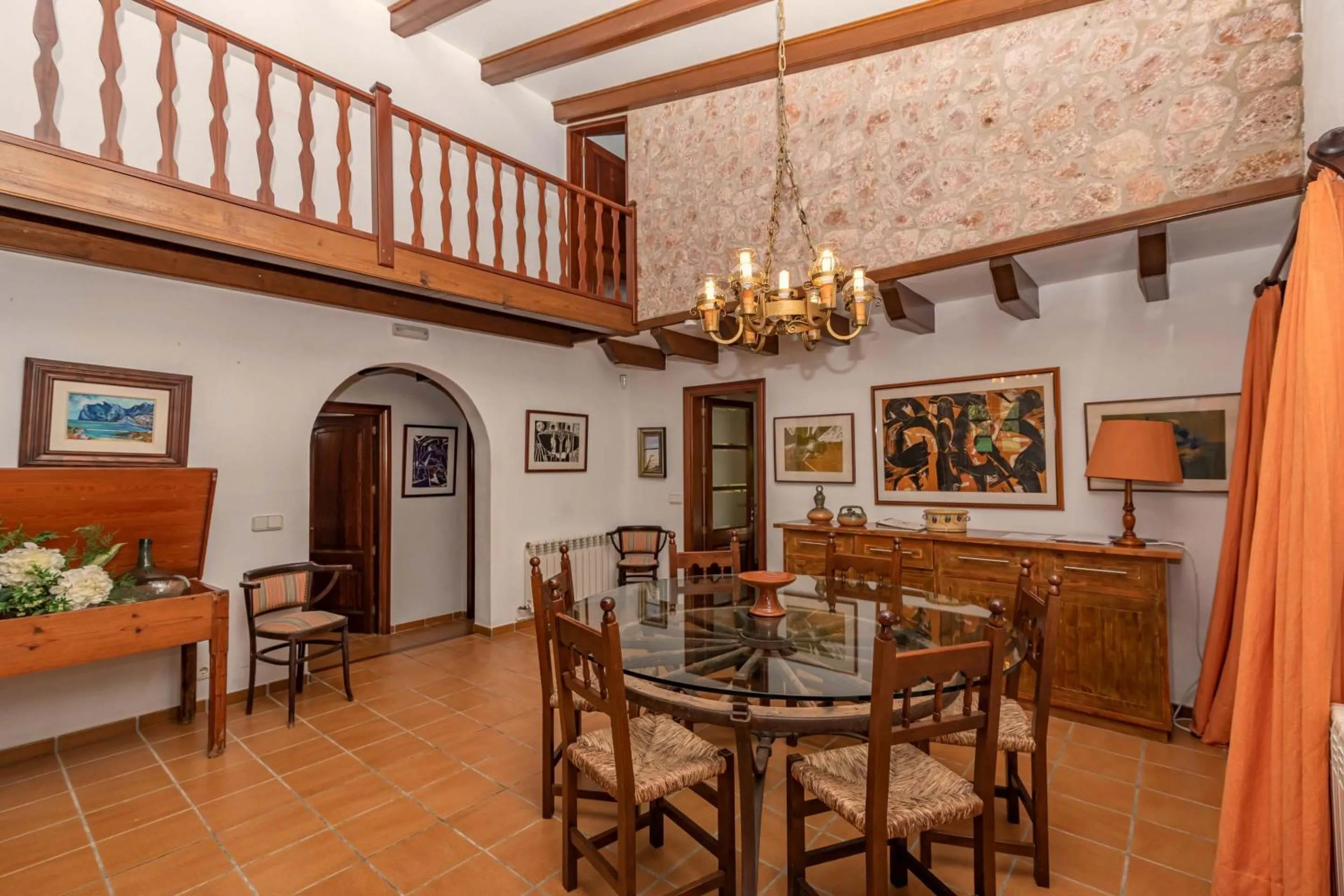 Dining area in Villa Colonya by Sealand Villas