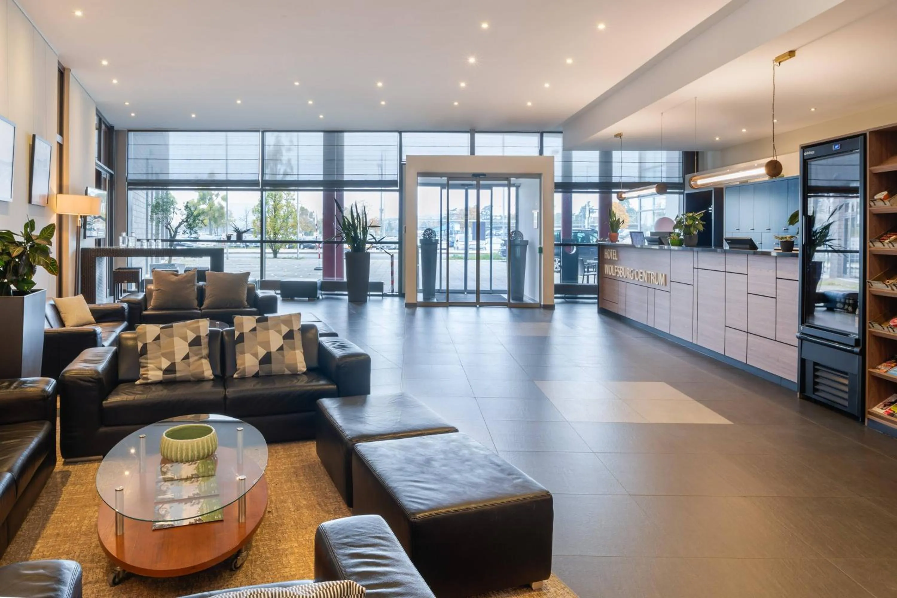 Property building in Hotel Wolfsburg Centrum Affiliated by Meliá