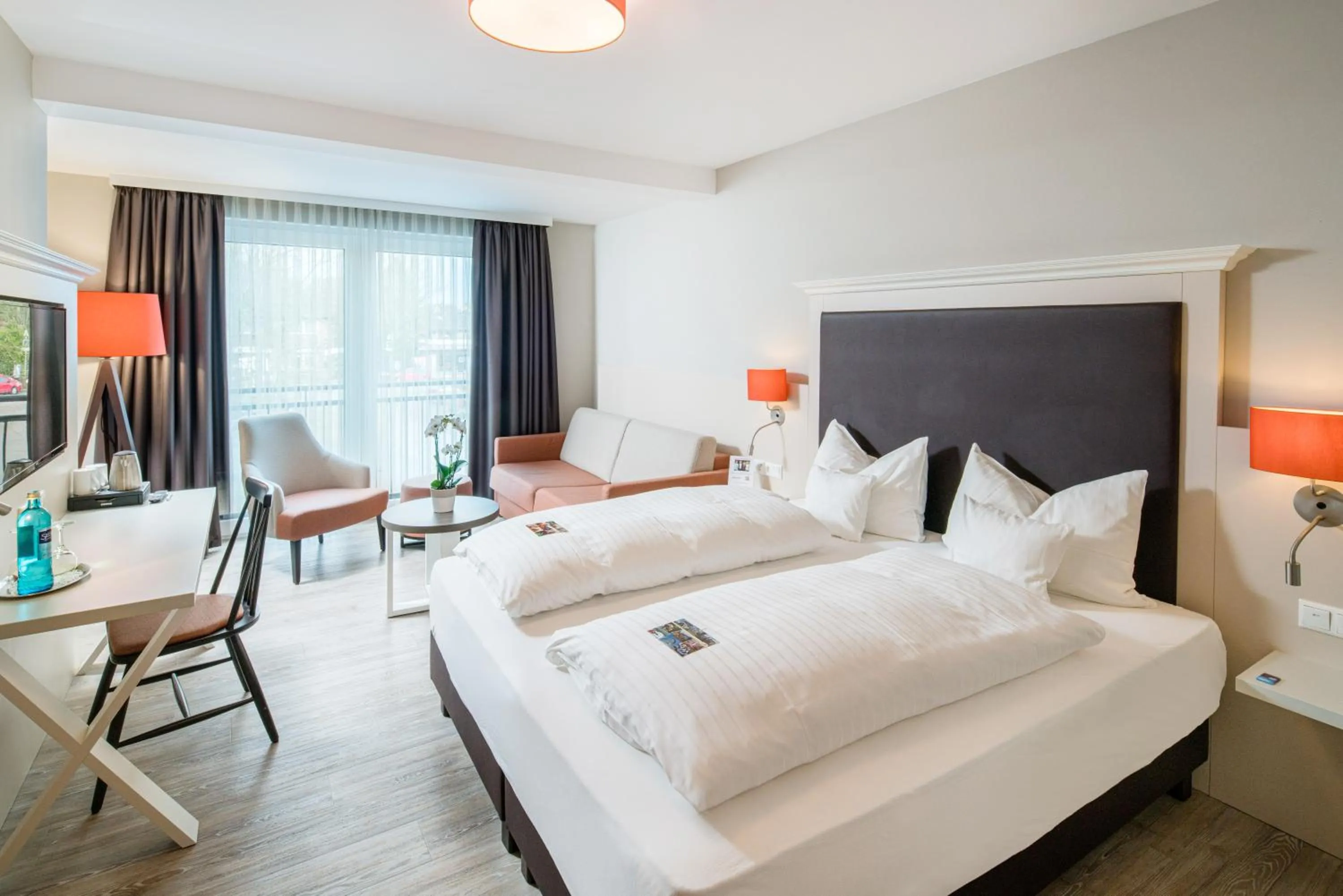 Bed in Flair Hotel Rieckmann