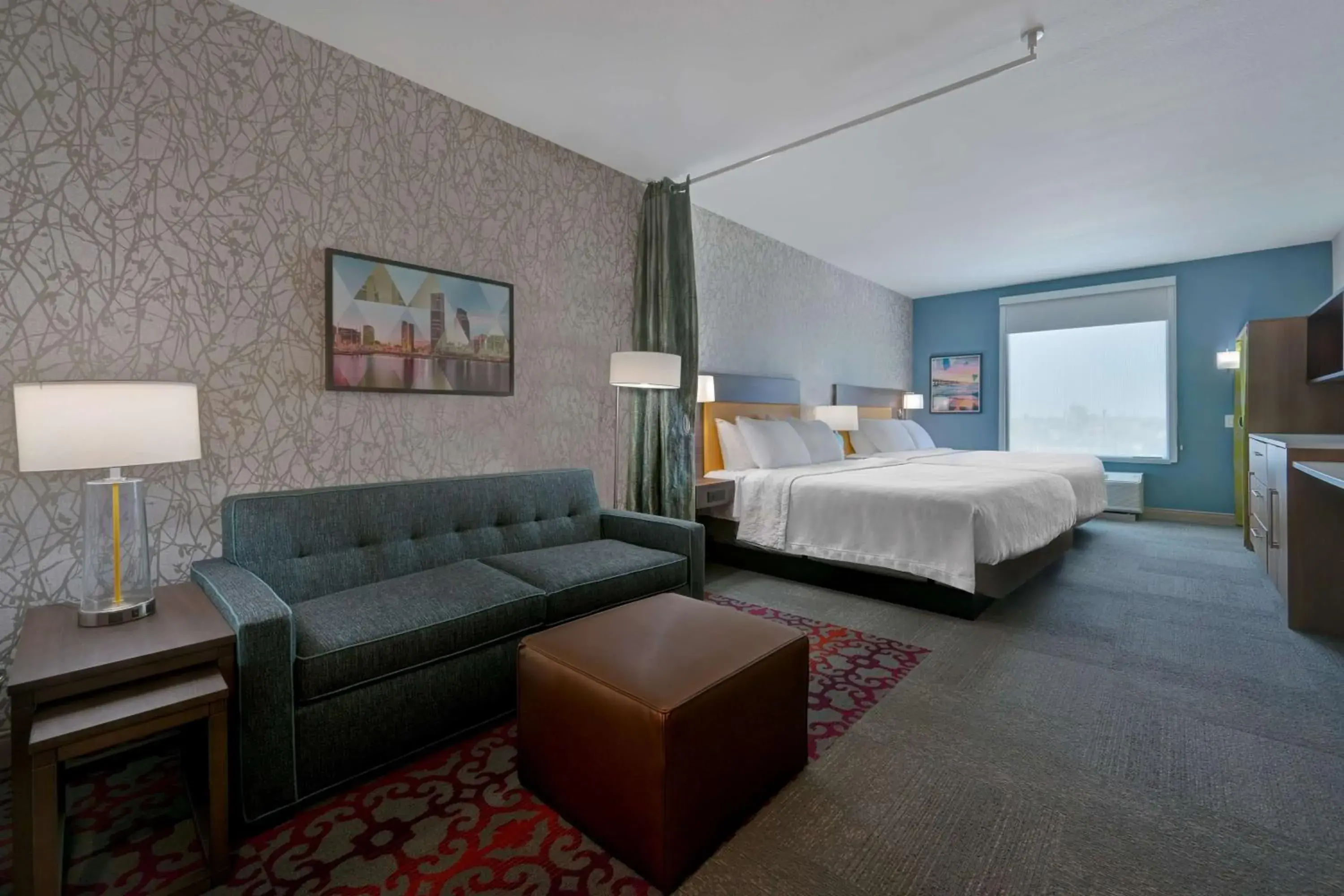 Living room, Bed in Home2 Suites Corpus Christi Southeast, Tx Living room, Bed in Home2 Suites Corpus Christi Southeast, Tx