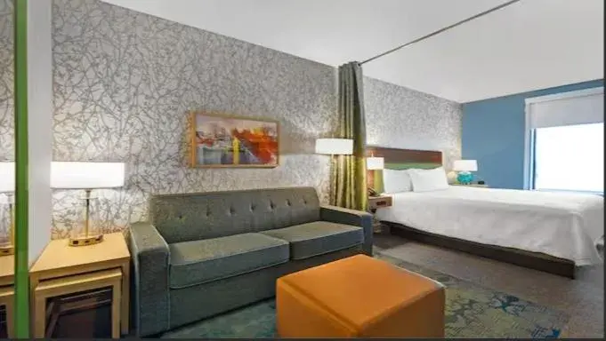 King Suite - Hearing Access/Non-Smoking in Home2 Suites By Hilton Utica, Ny King Suite - Hearing Access/Non-Smoking in Home2 Suites By Hilton Utica, Ny