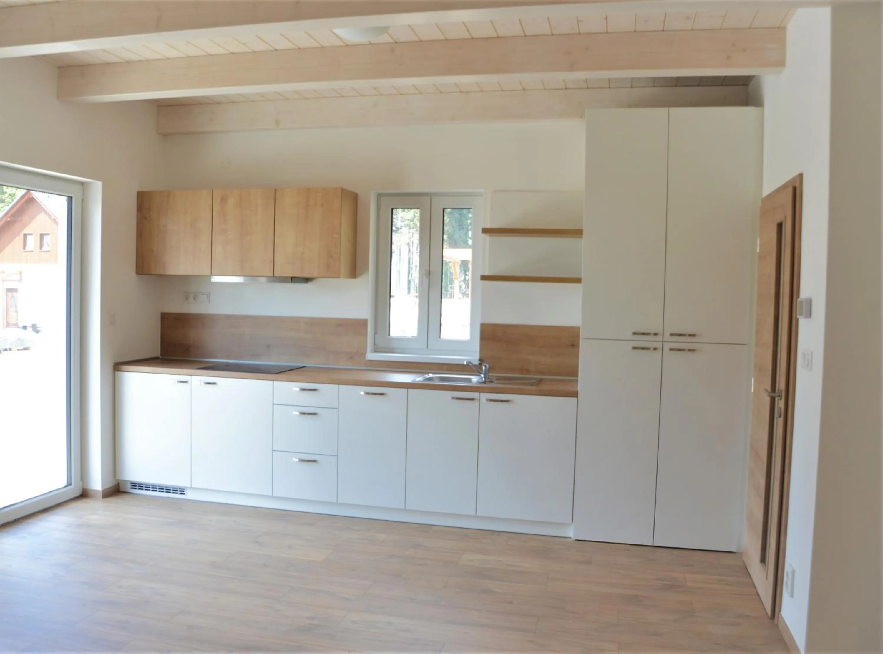 Kitchen or kitchenette in Apartmány Deluxe