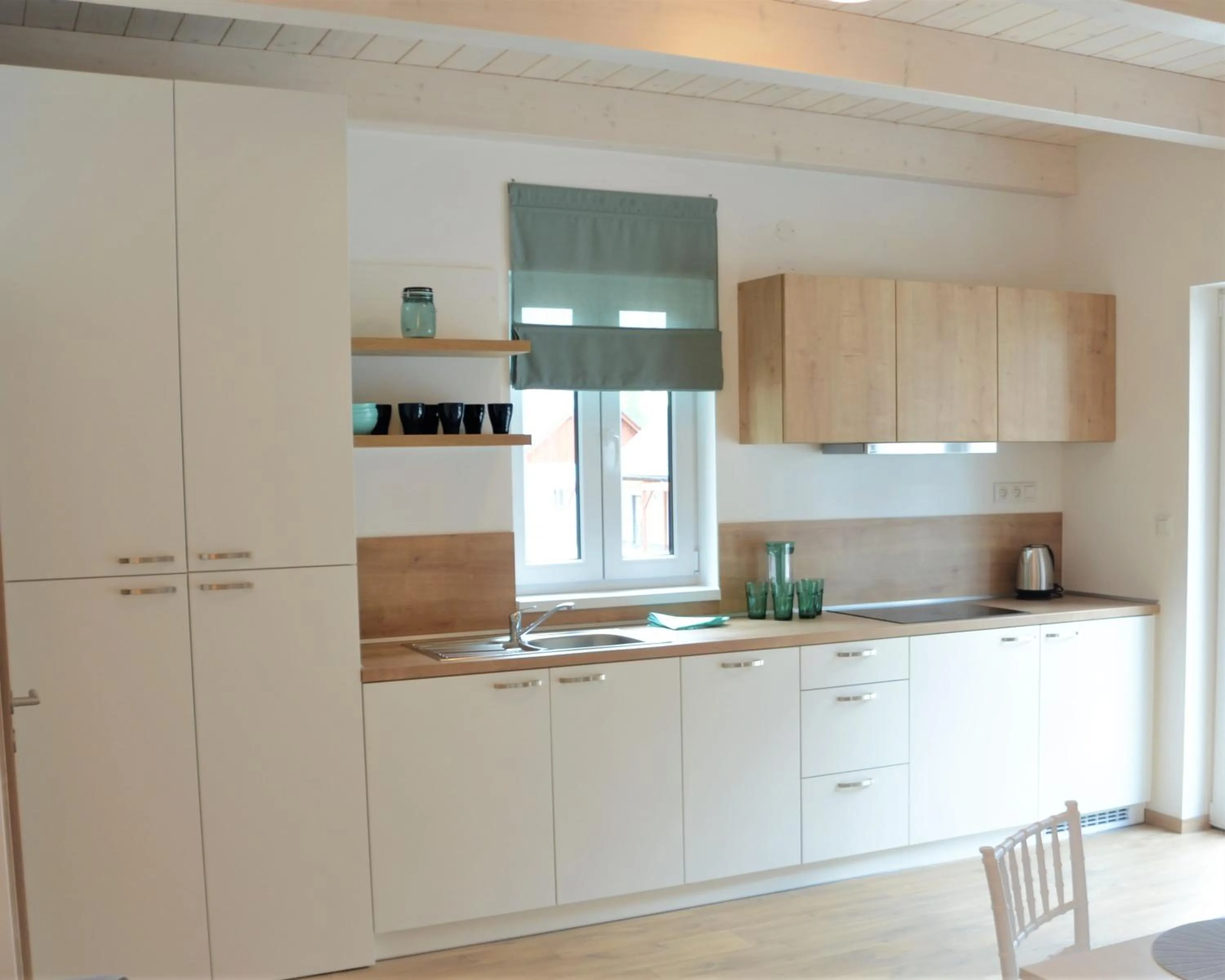 Kitchen or kitchenette in Apartmány Deluxe