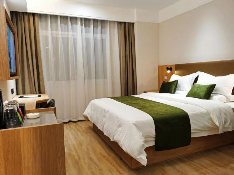 Bed in GreenTree Inn Ankang Bashan Middle Road