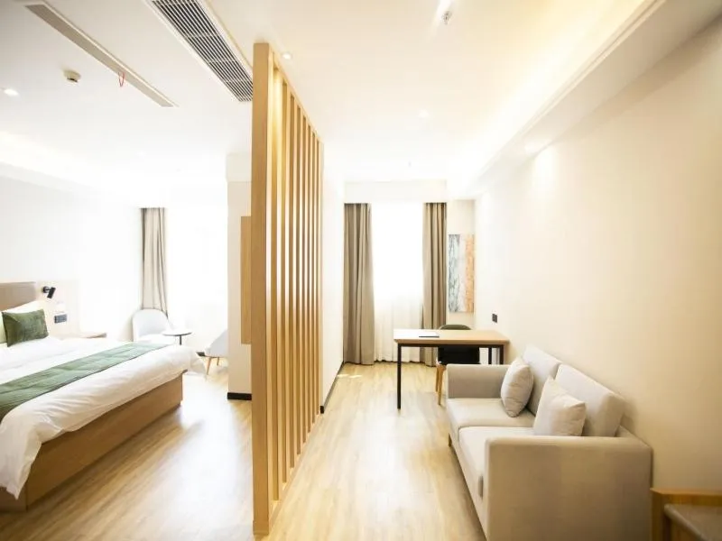 Bed in GreenTree Inn Ankang Bashan Middle Road
