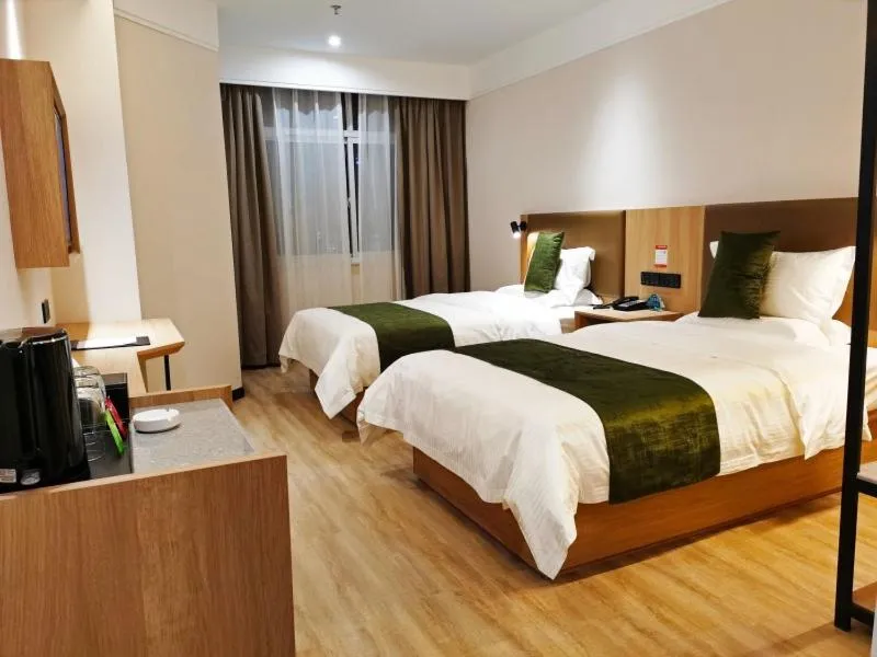 Bed in GreenTree Inn Ankang Bashan Middle Road