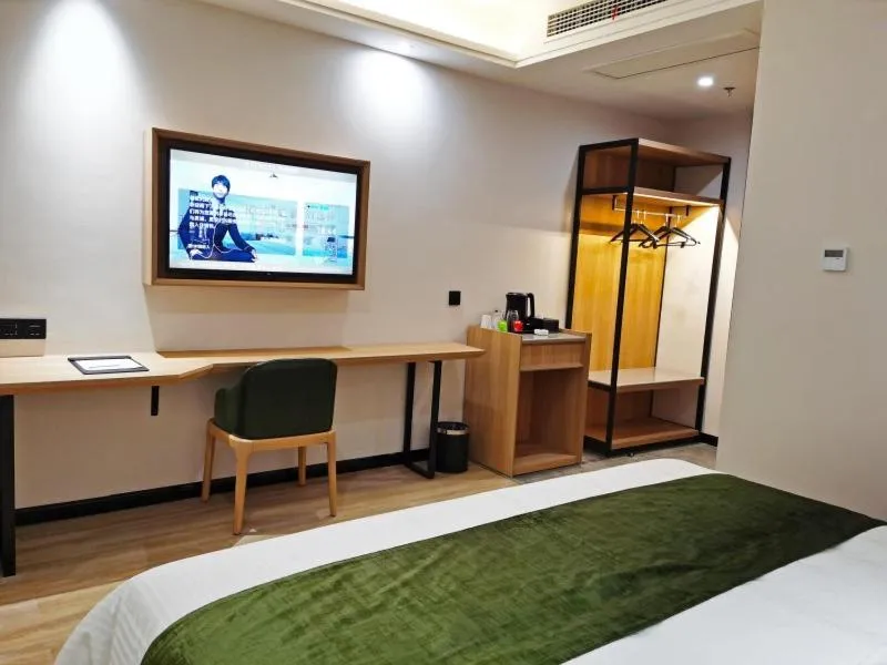 Bed in GreenTree Inn Ankang Bashan Middle Road