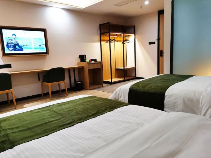 Bed in GreenTree Inn Ankang Bashan Middle Road
