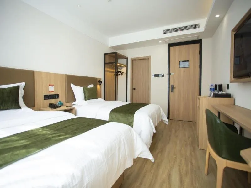 Bed in GreenTree Inn Ankang Bashan Middle Road