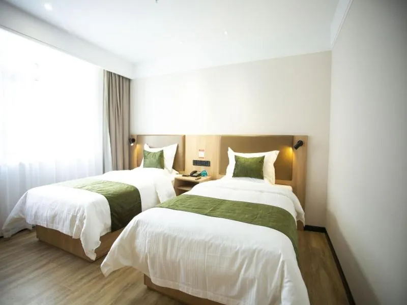 Bed in GreenTree Inn Ankang Bashan Middle Road