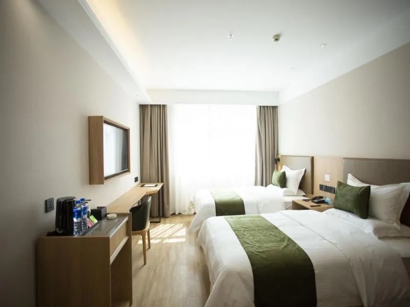 Bed in GreenTree Inn Ankang Bashan Middle Road
