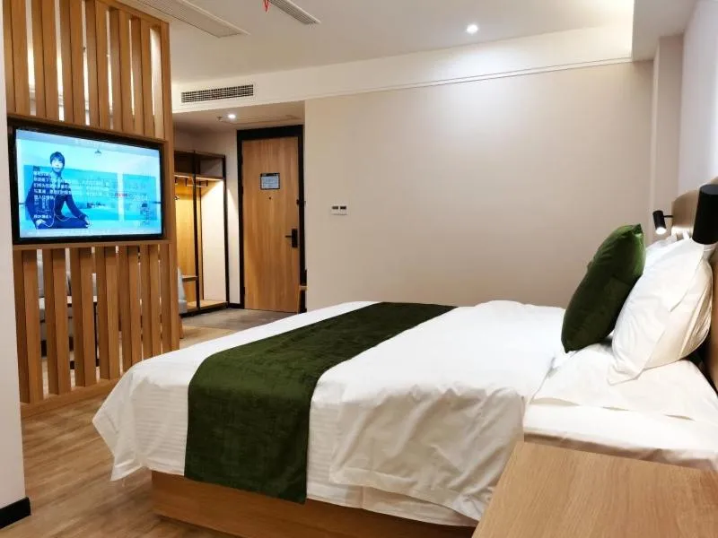 Bed in GreenTree Inn Ankang Bashan Middle Road