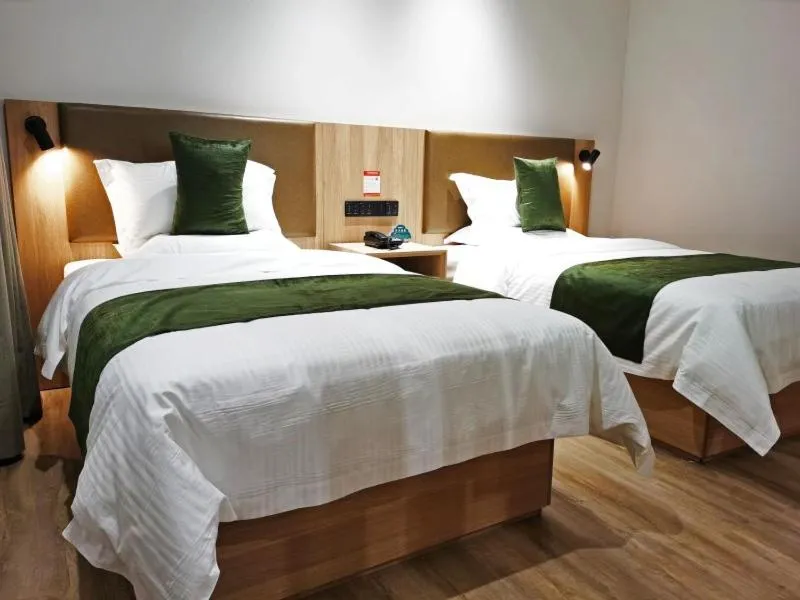 Bed in GreenTree Inn Ankang Bashan Middle Road