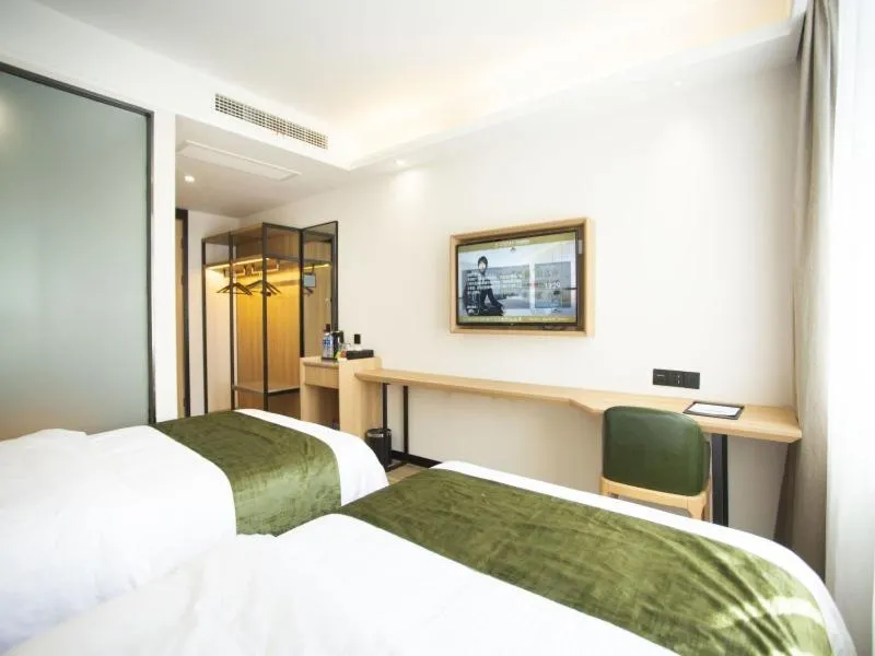 Bed in GreenTree Inn Ankang Bashan Middle Road
