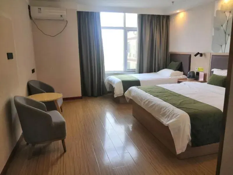 Bed in GreenTree Inn Heze Dingtao District Auto Town Bed in GreenTree Inn Heze Dingtao District Auto Town