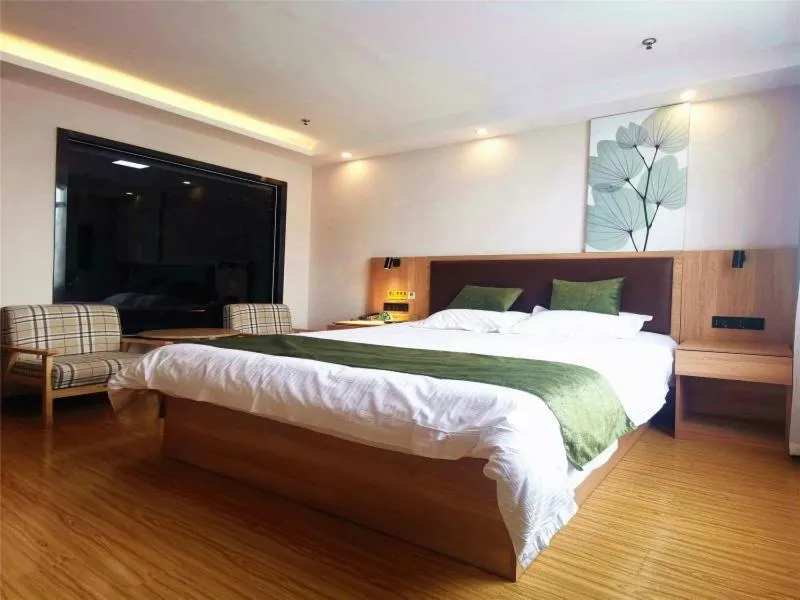 Bed in GreenTree Inn Heze Dingtao District Auto Town