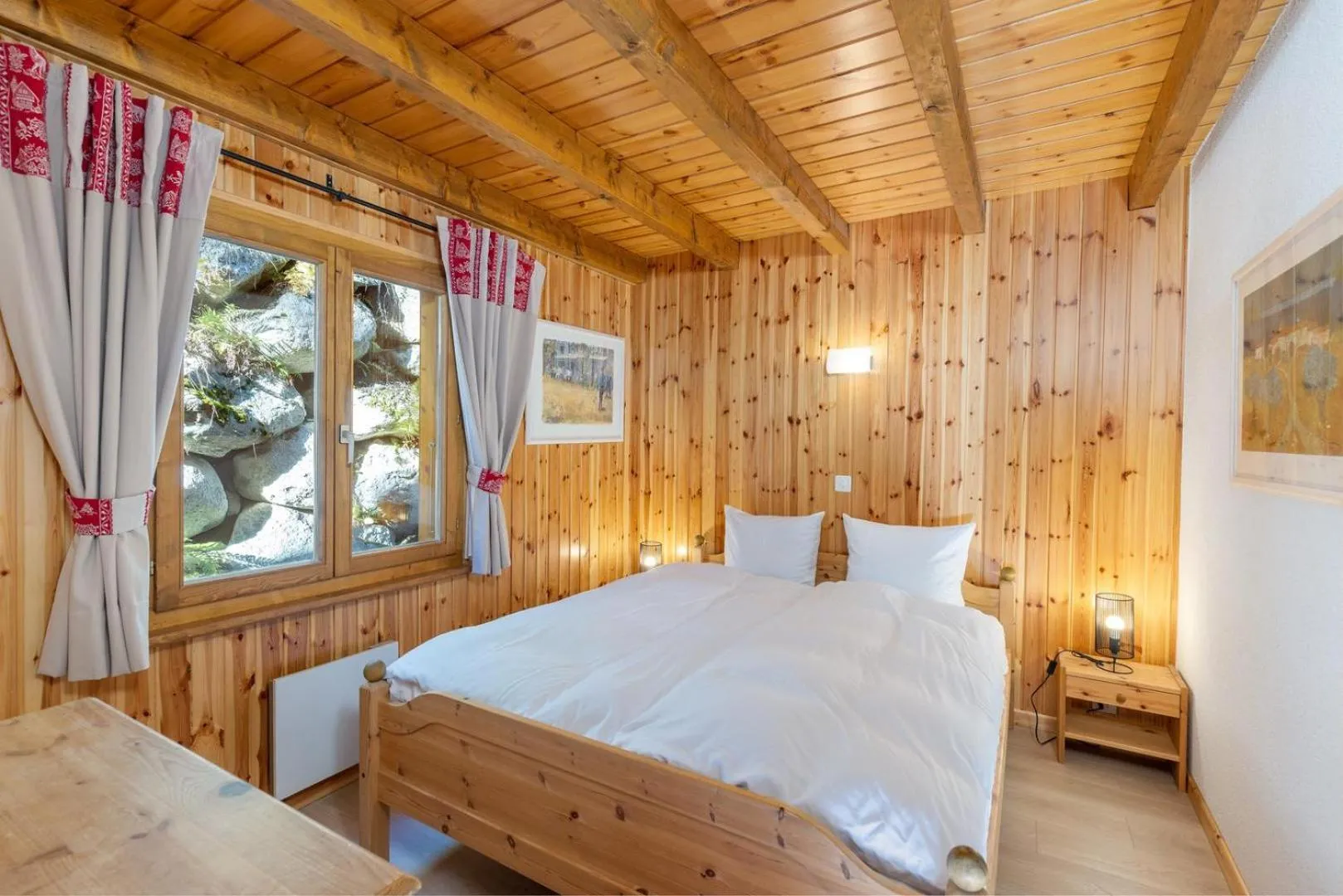 Floor plan, Bed in Chalet MarMot