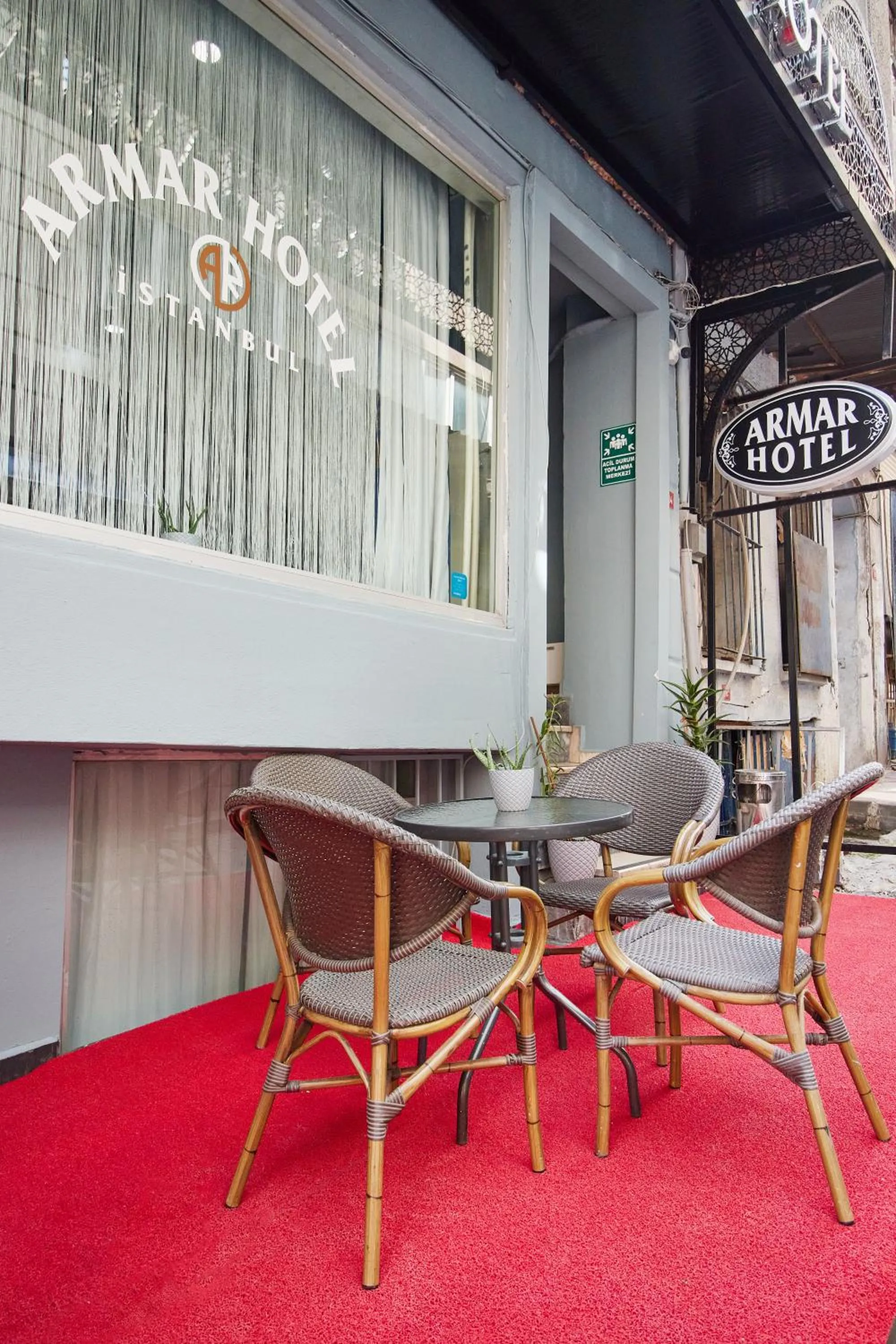 Facade/entrance in Armar Hotel