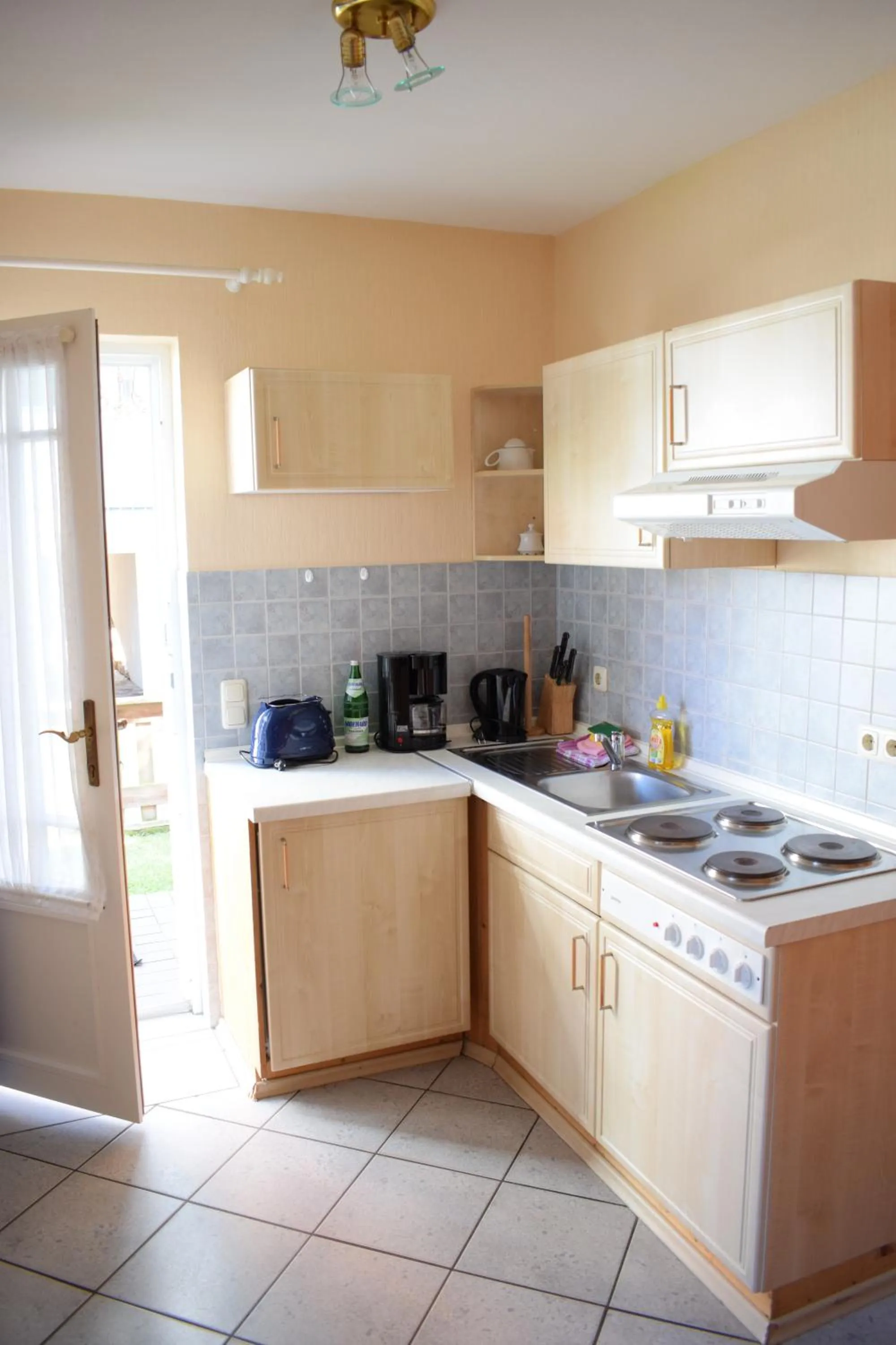 Kitchen or kitchenette in Hotel Seeburg