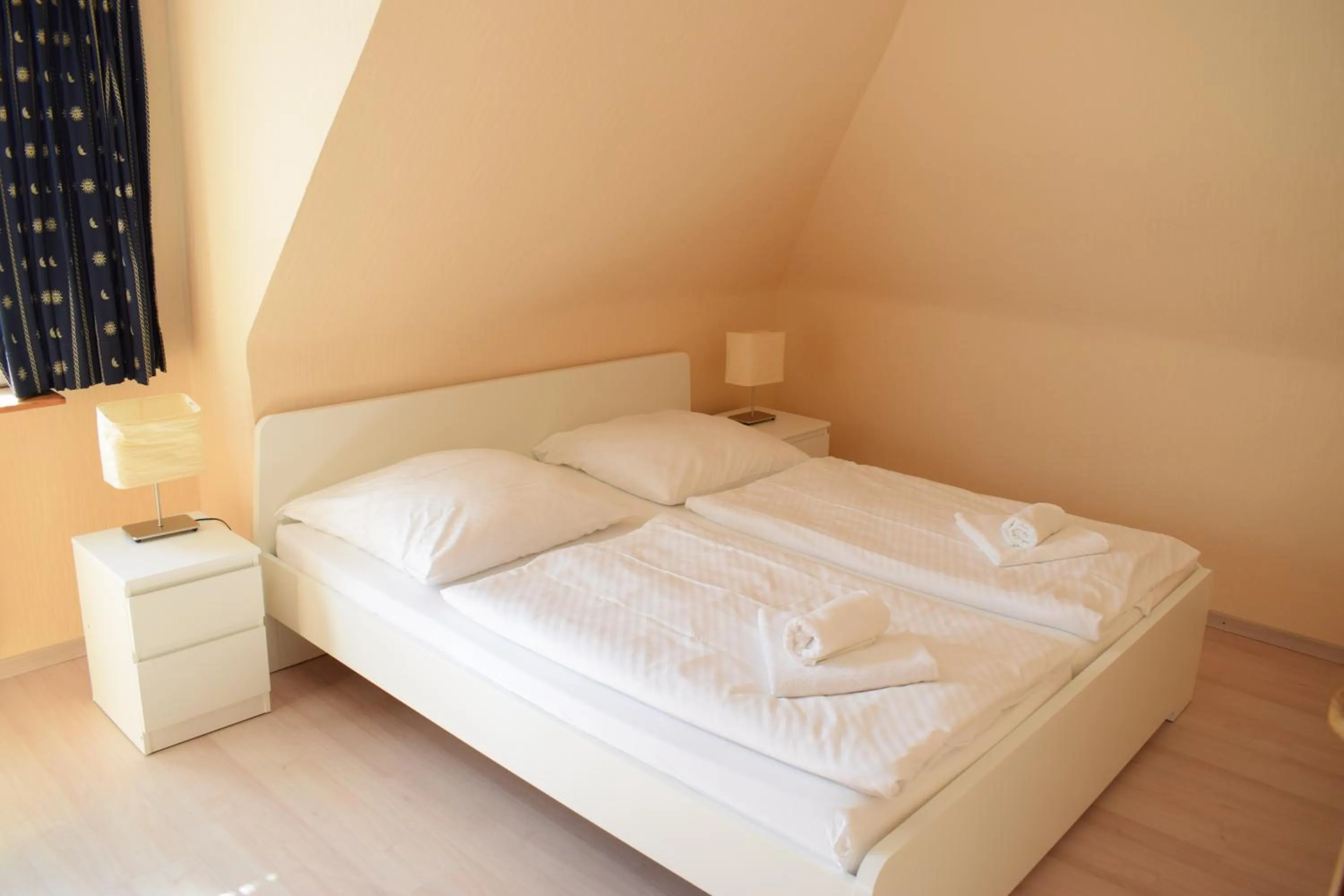 Bed in Hotel Seeburg