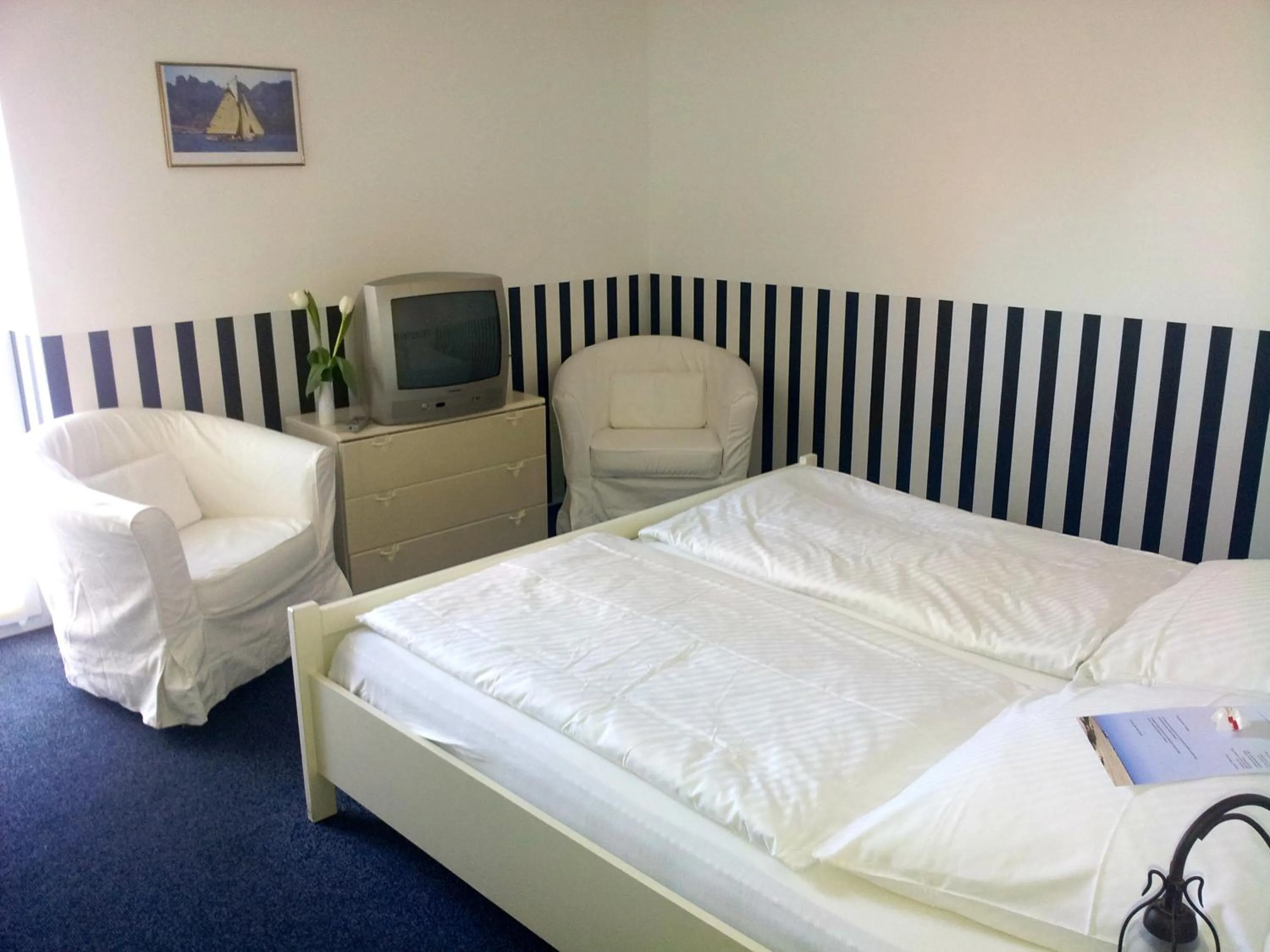 Bed in Hotel Seeburg