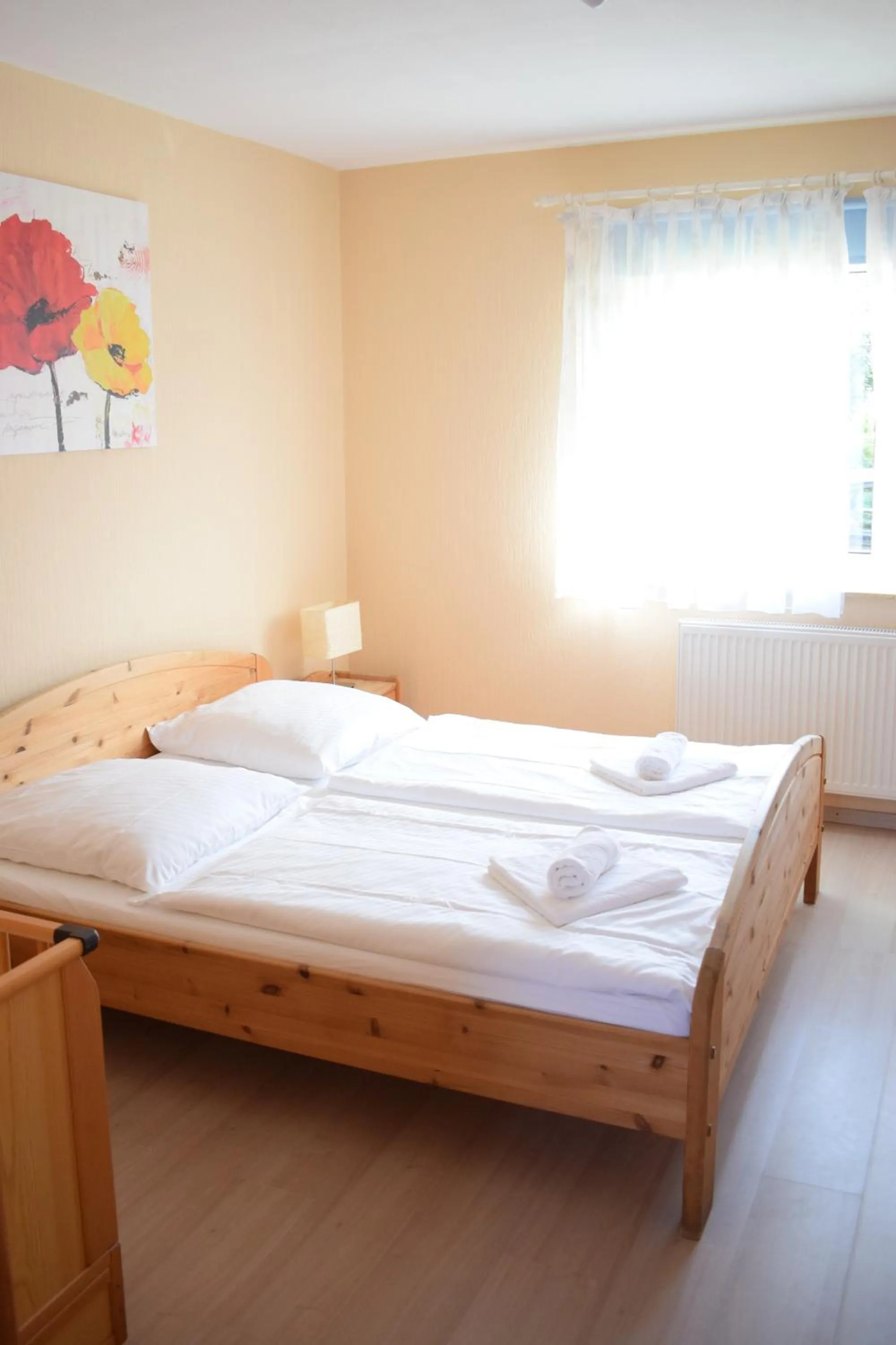 Bed in Hotel Seeburg