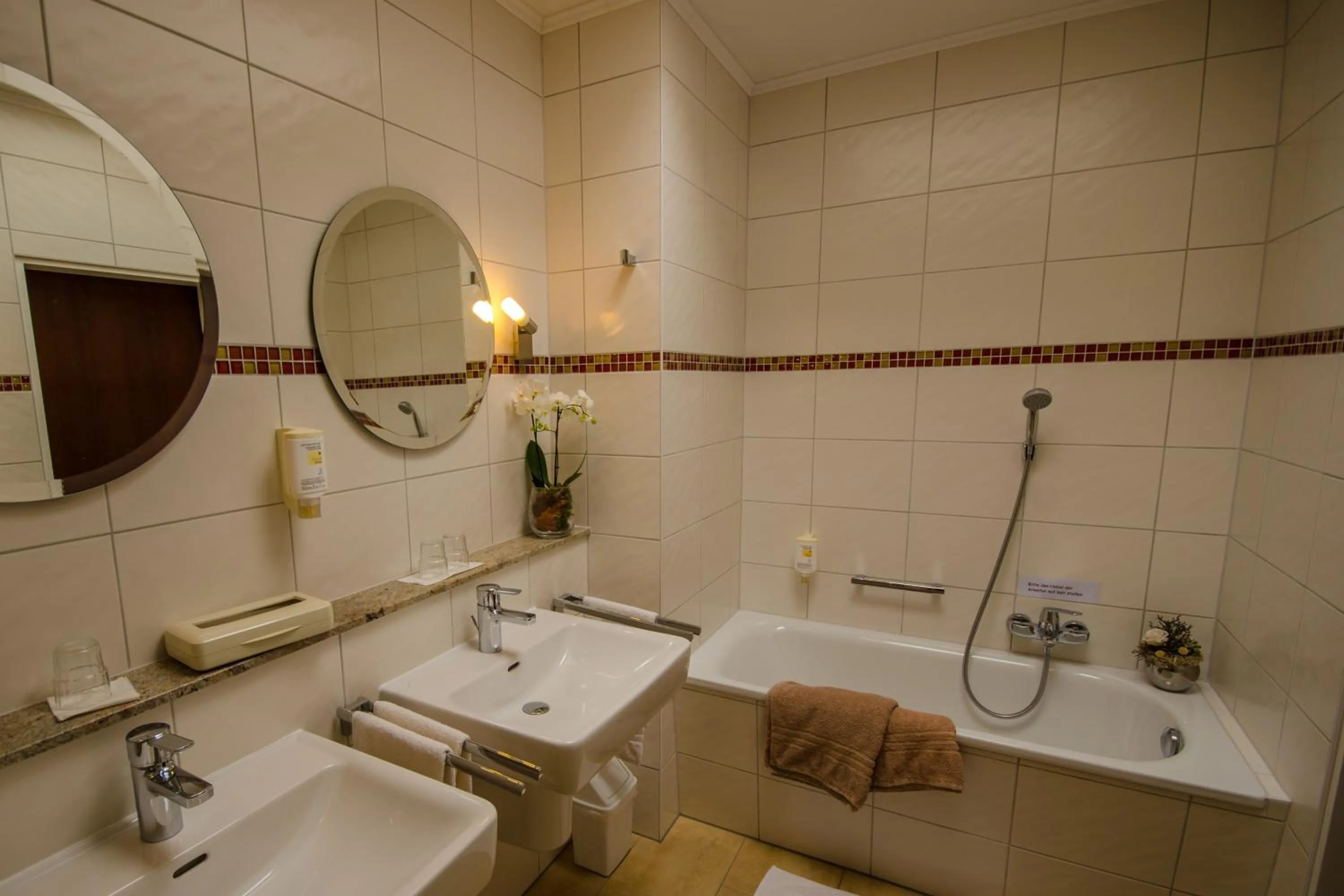 Bathroom in Hotel Stadt Aurich