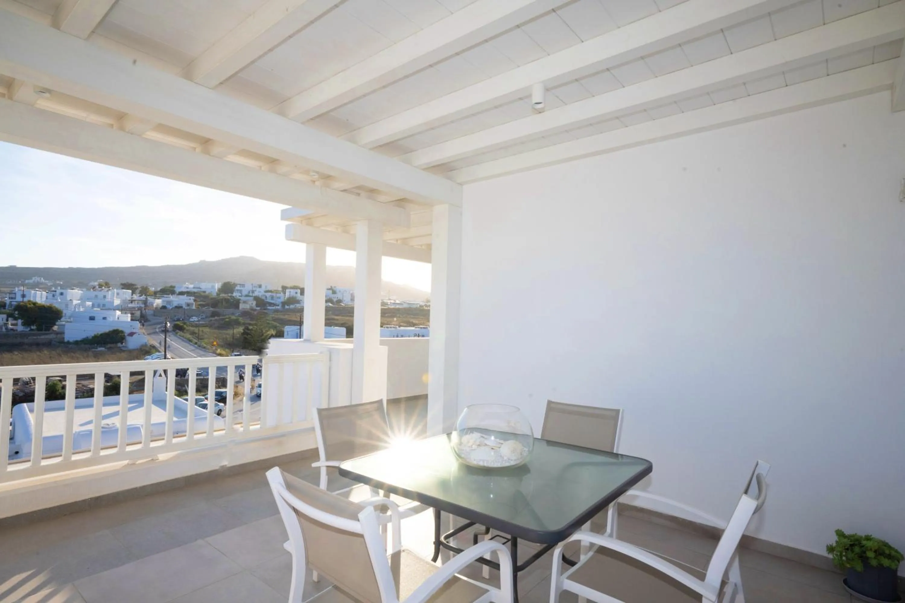 Patio in Mykonos Dot Apartments