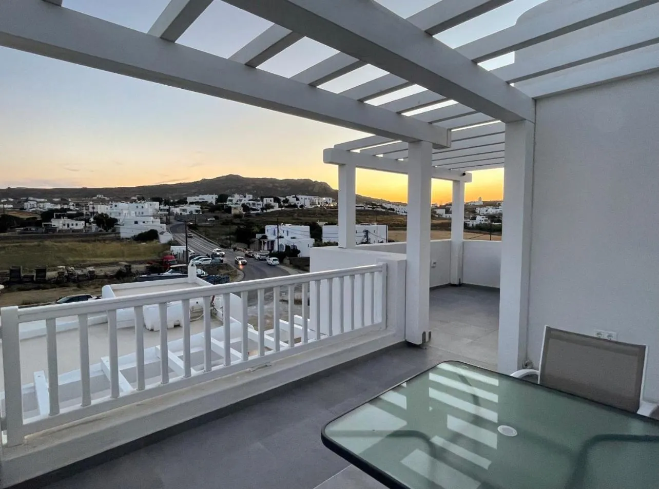 Patio in Mykonos Dot Apartments