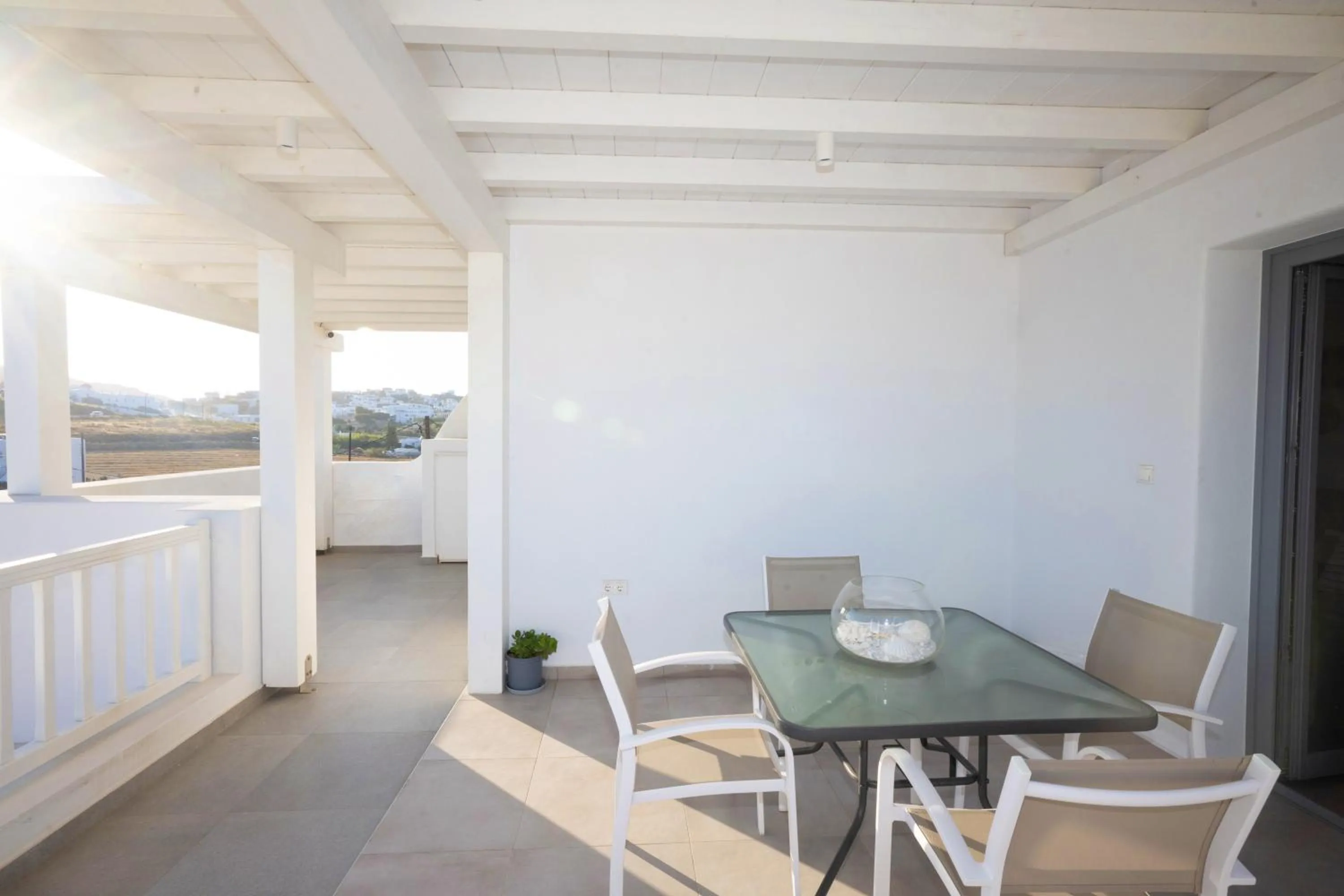 Patio in Mykonos Dot Apartments