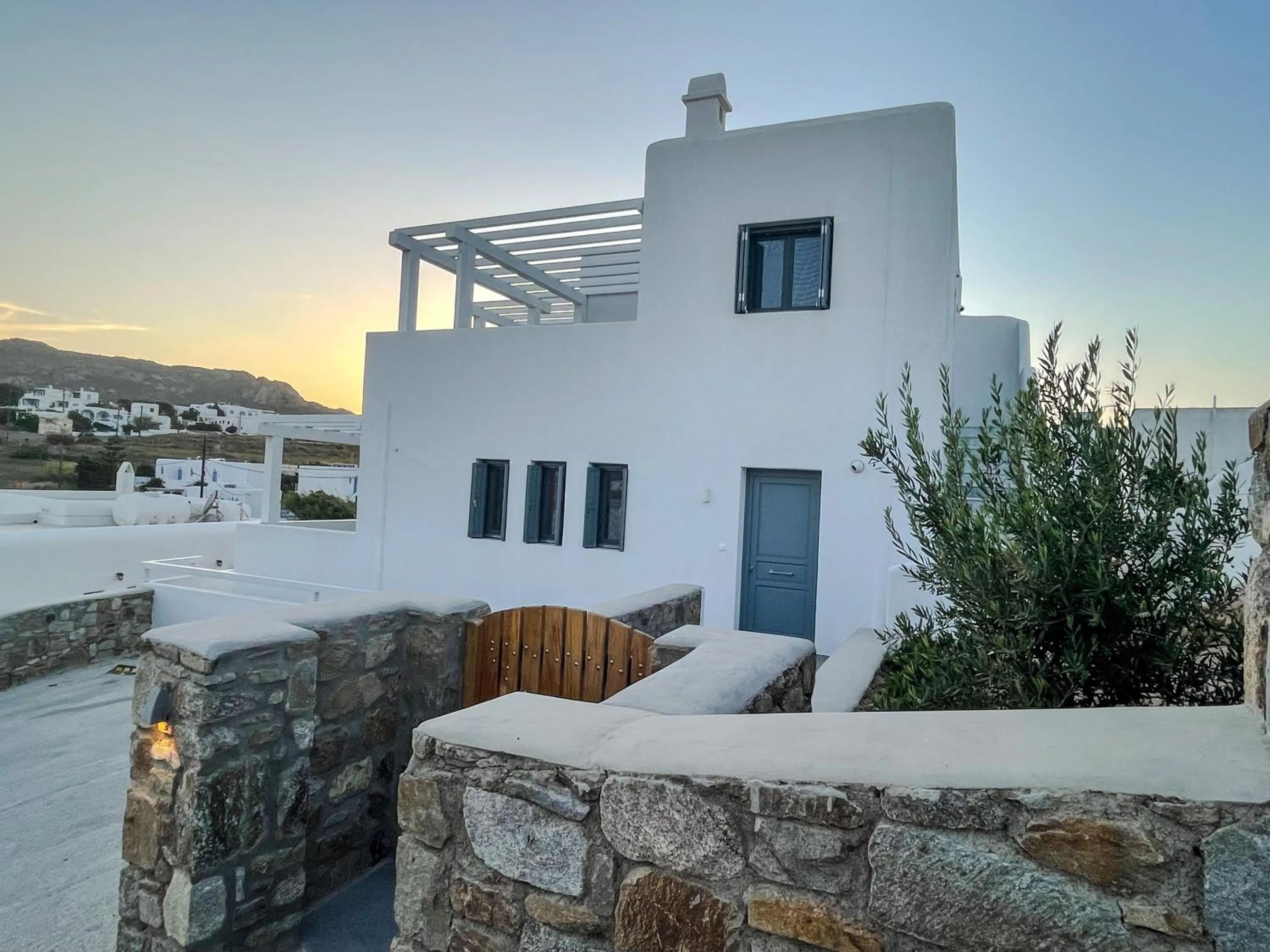 Property building in Mykonos Dot Apartments