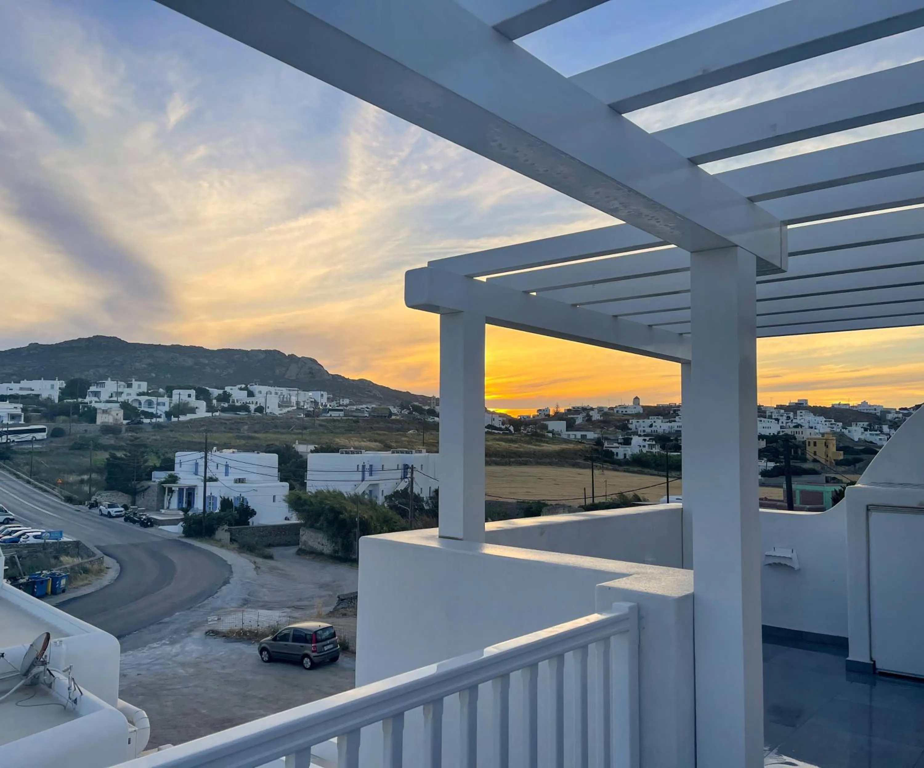 Property building in Mykonos Dot Apartments