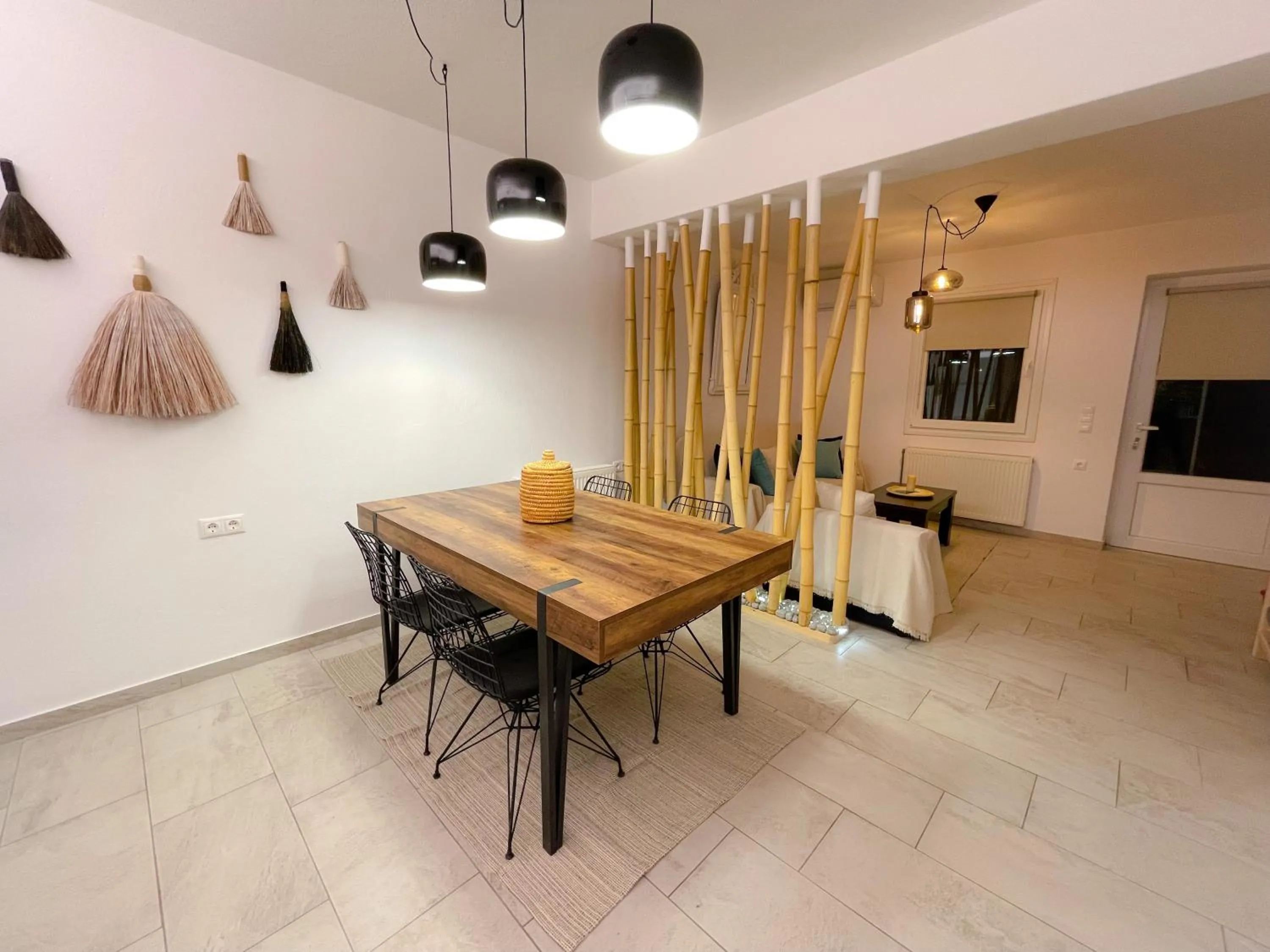 Living room in Mykonos Dot Apartments