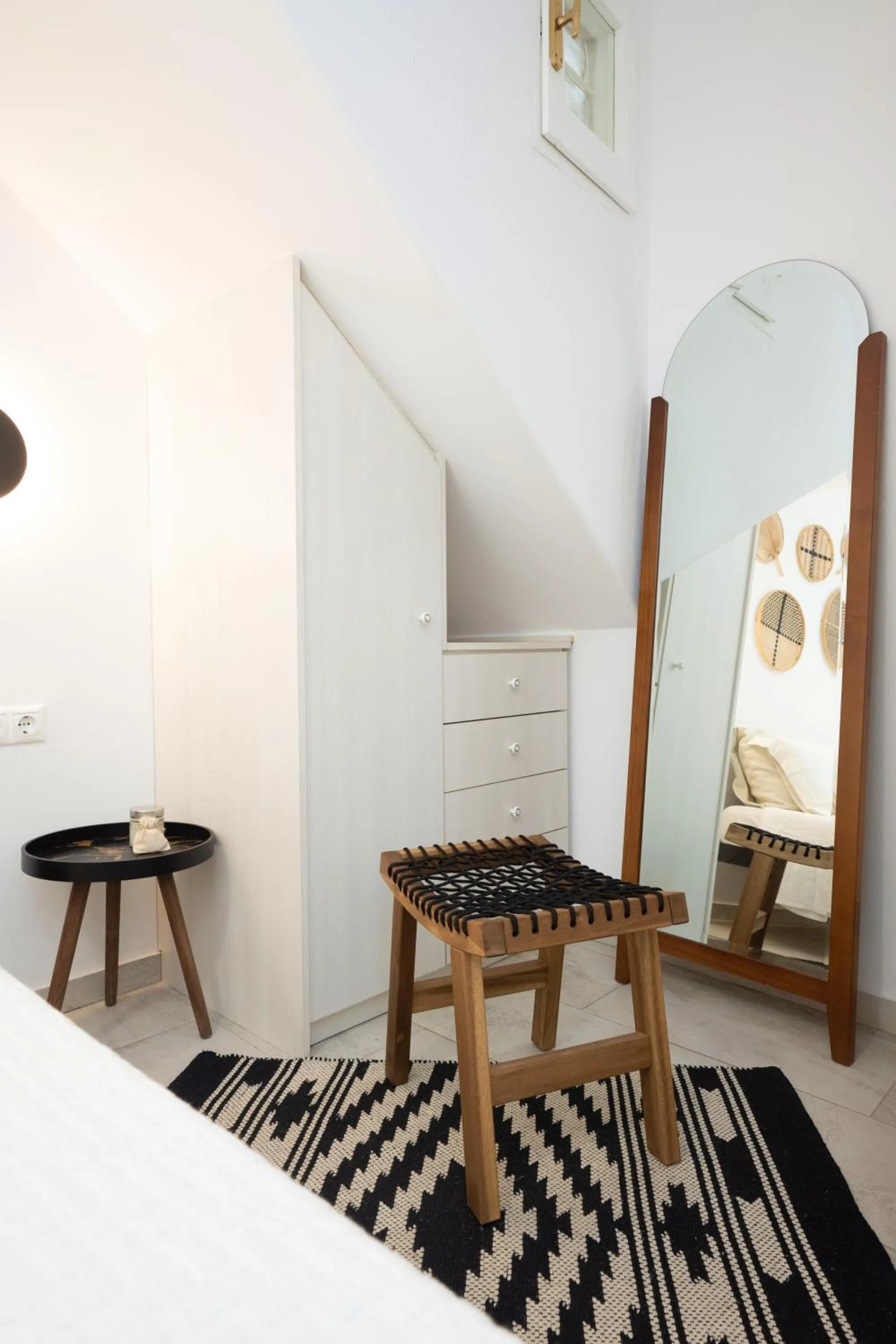 Bed in Mykonos Dot Apartments