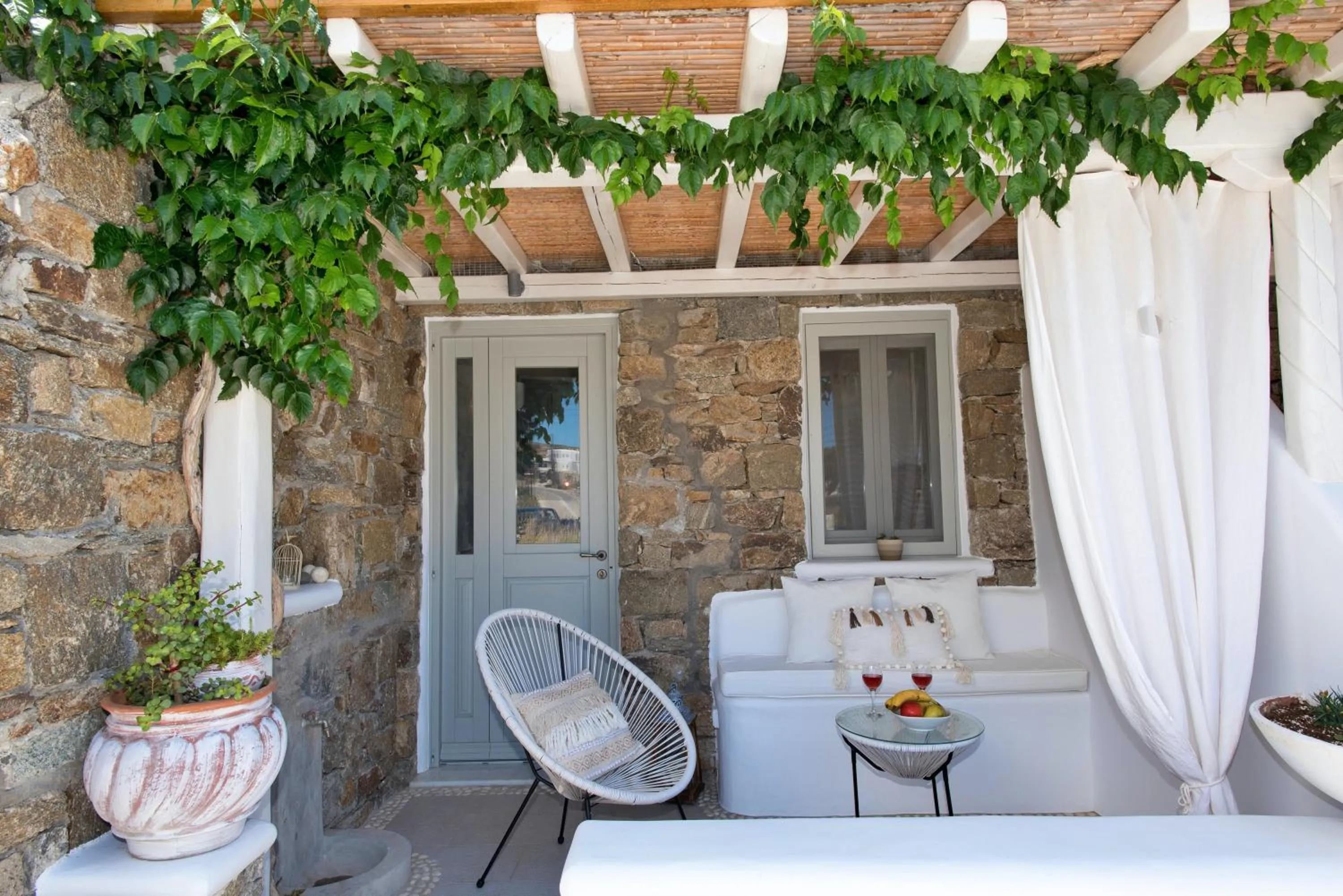 Property building in Mykonos Dot Apartments