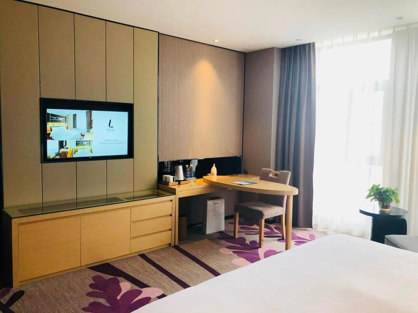 Bed in Lavande Hotel Zhengzhou Economic Zone International Logistics Park