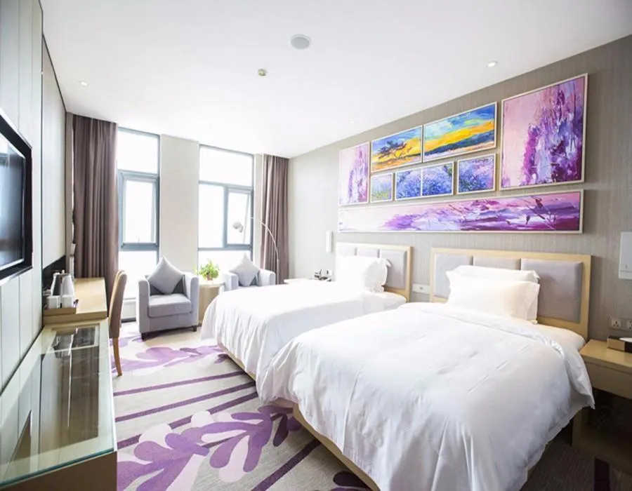 Bed in Lavande Hotel Zhengzhou Economic Zone International Logistics Park