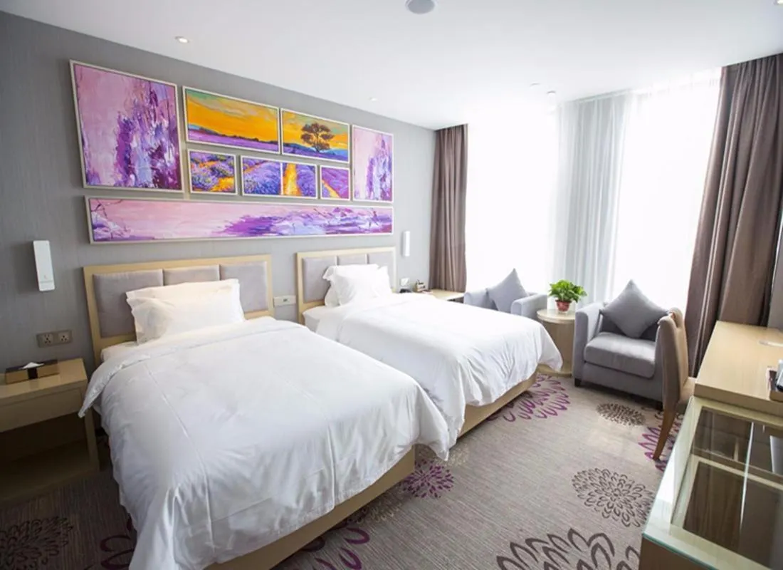 Bed in Lavande Hotel Zhengzhou Economic Zone International Logistics Park