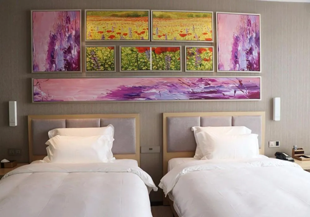 Bed in Lavande Hotel Zhengzhou Economic Zone International Logistics Park