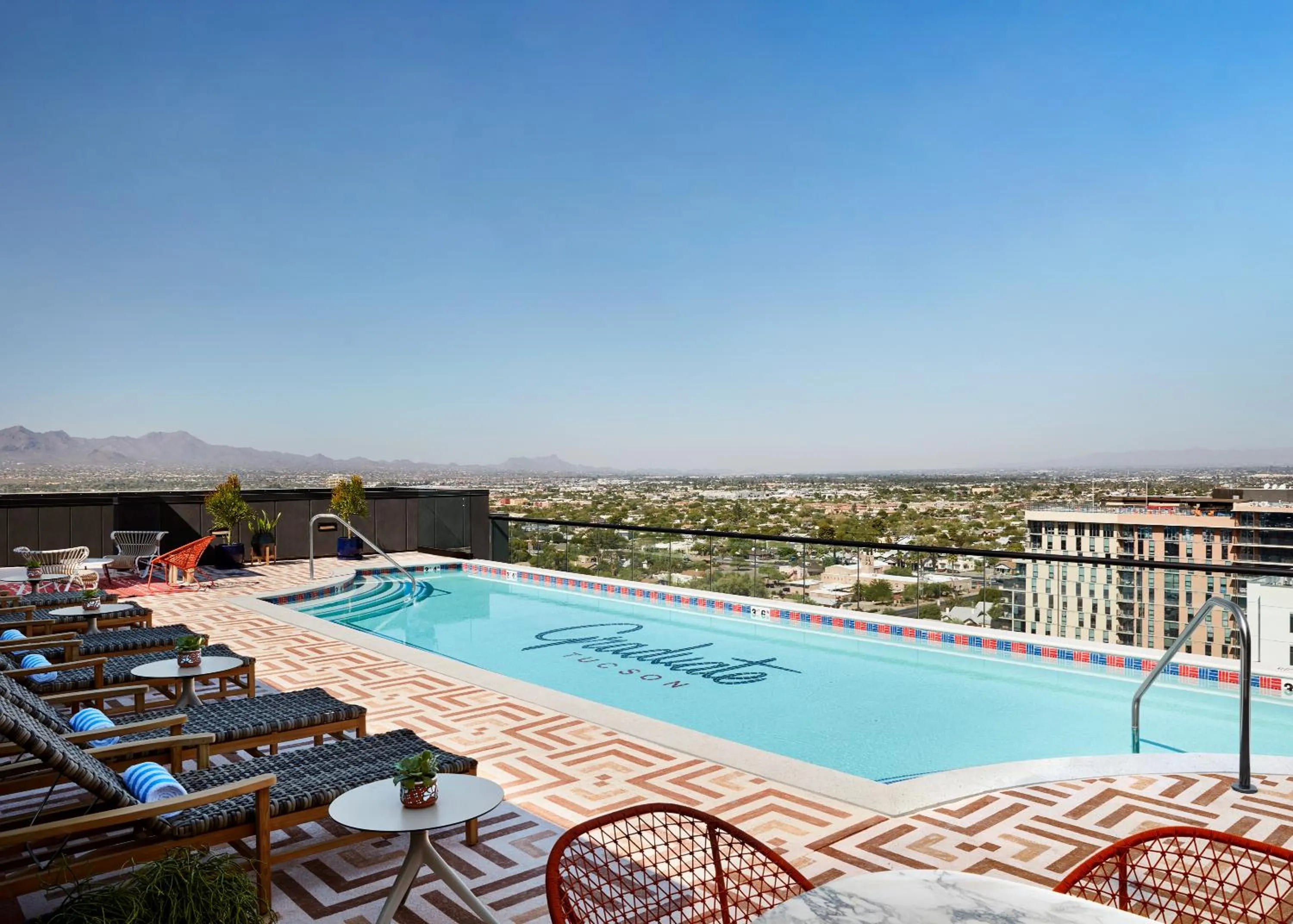 Swimming pool in Graduate by Hilton Tucson