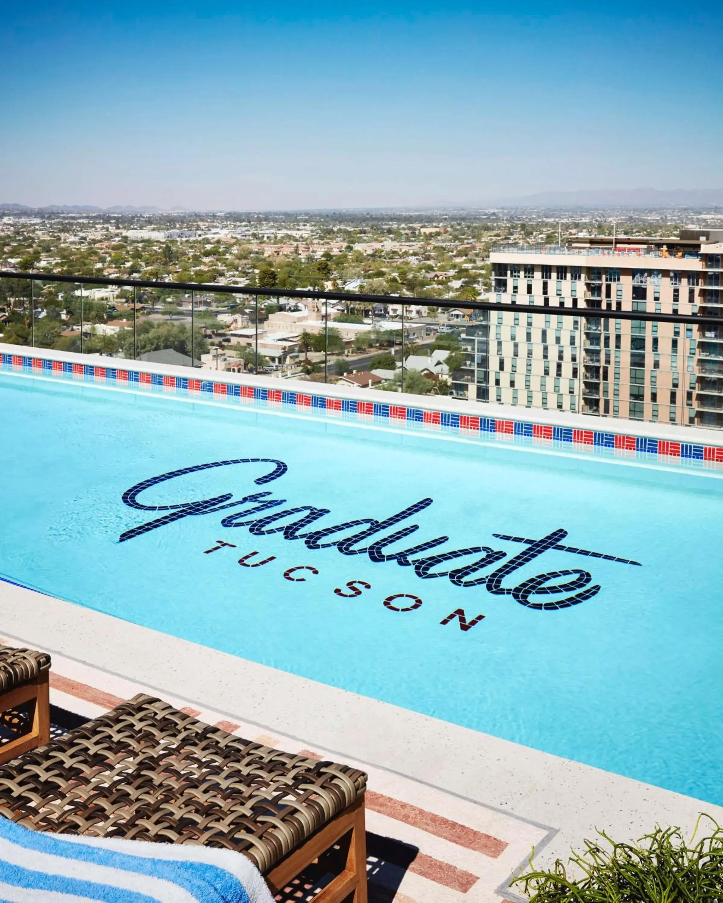 Pool view in Graduate by Hilton Tucson Pool view in Graduate by Hilton Tucson