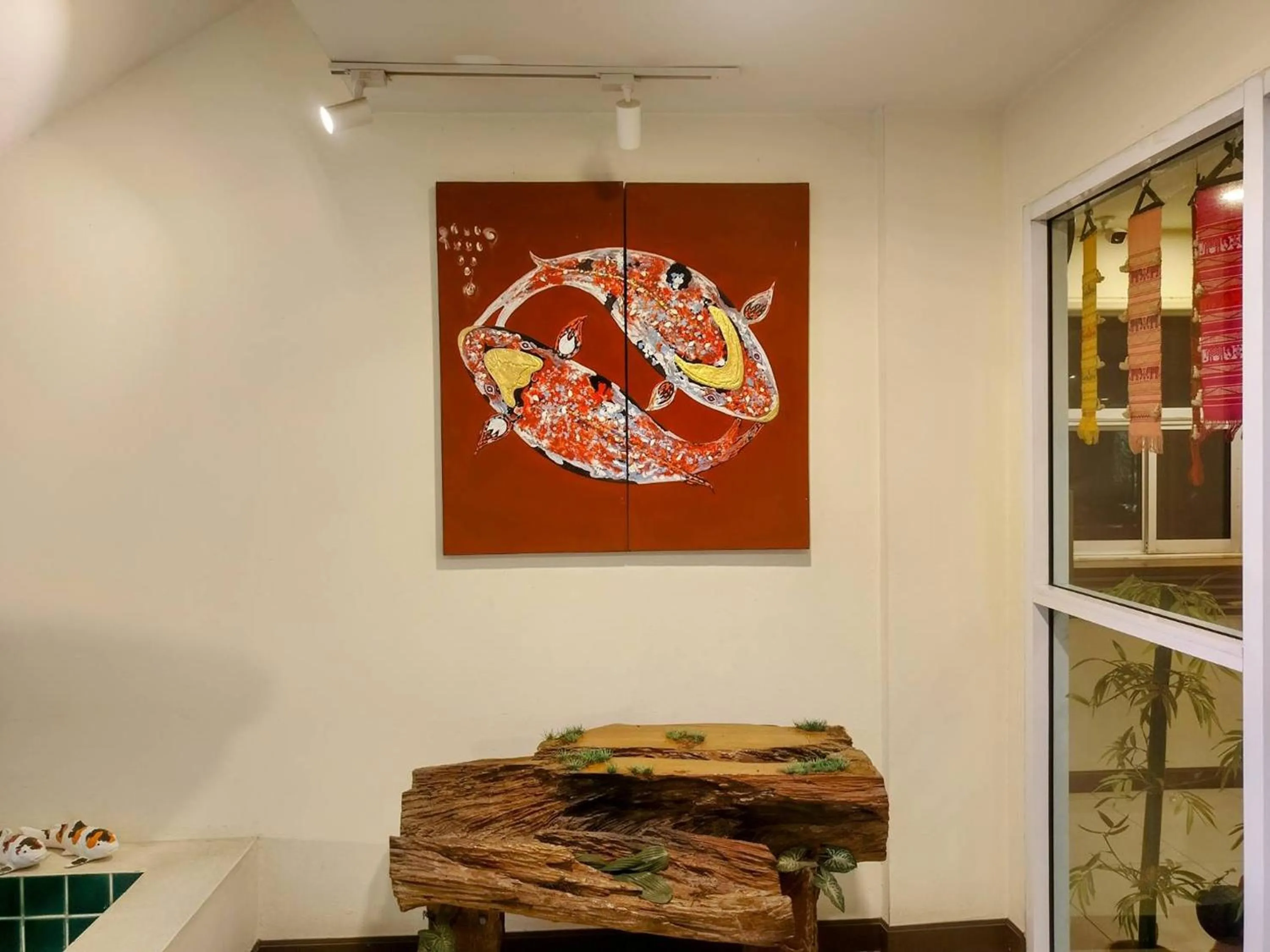 Decorative detail in Le Viengping Chiangmai