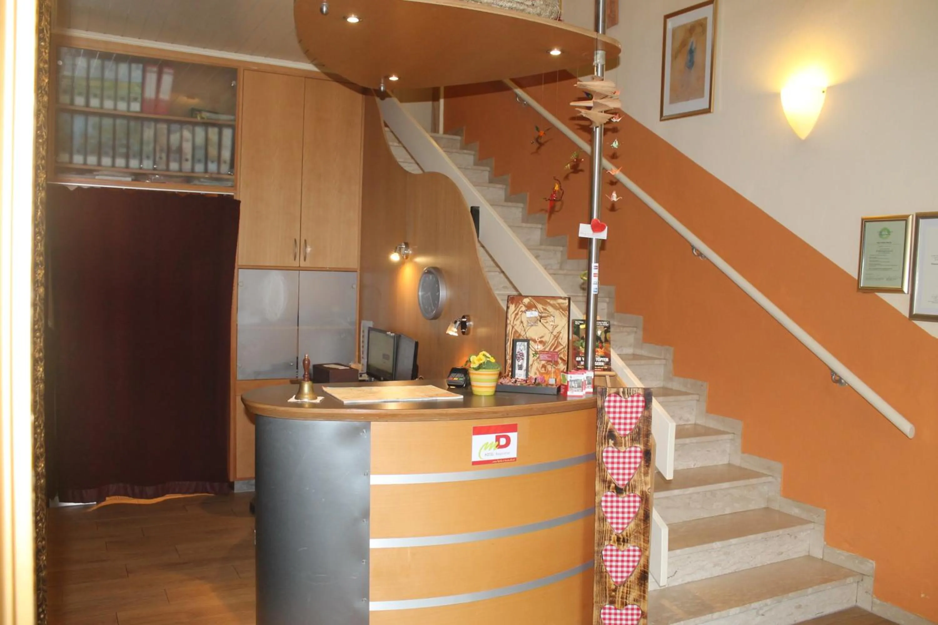 Lobby or reception in AKZENT Hotel Landgasthof Murrer