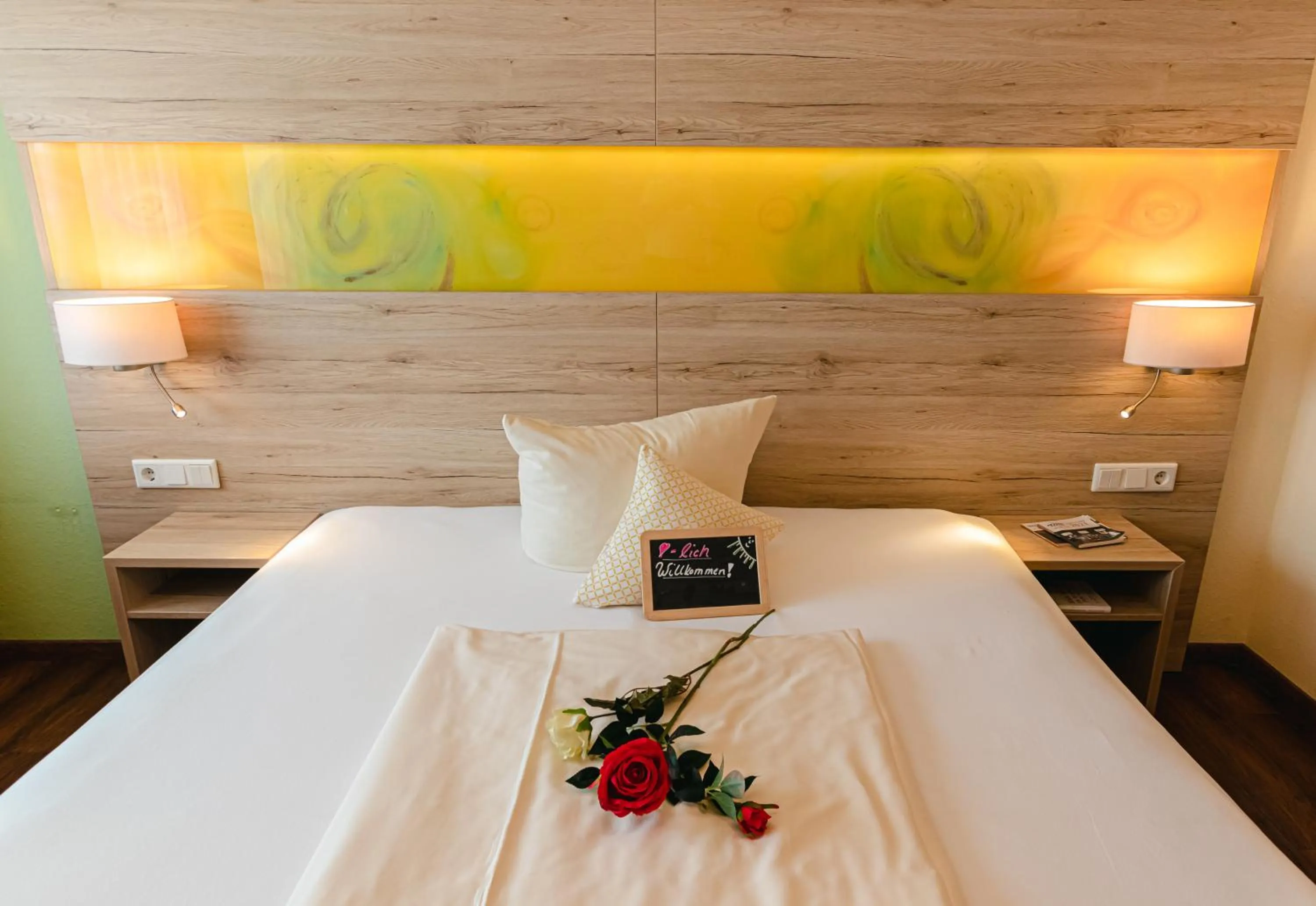 Photo of the whole room, Bed in AKZENT Hotel Landgasthof Murrer