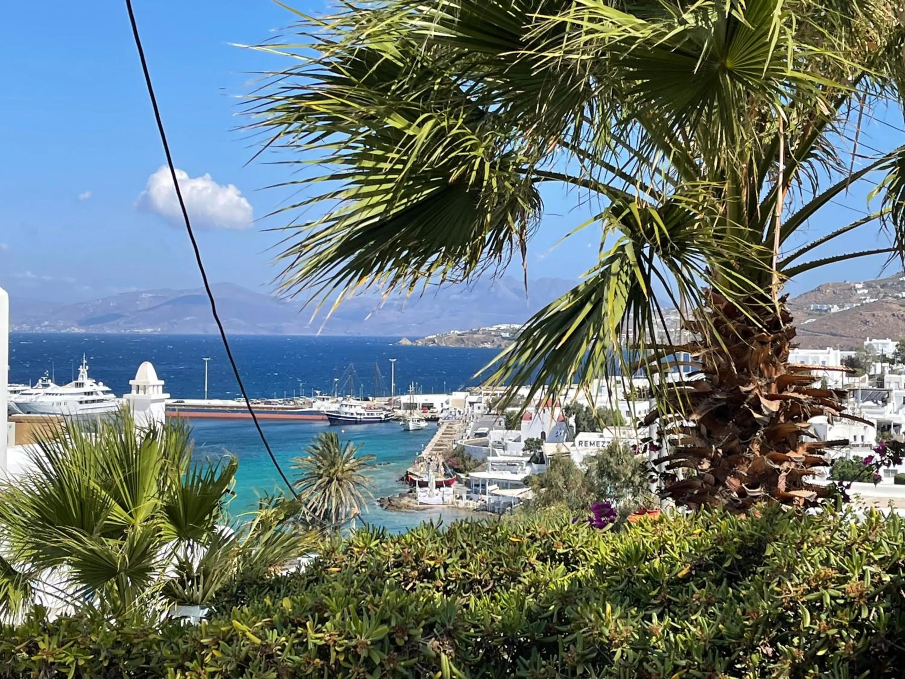 Natural landscape in Rania Apartments Sea View