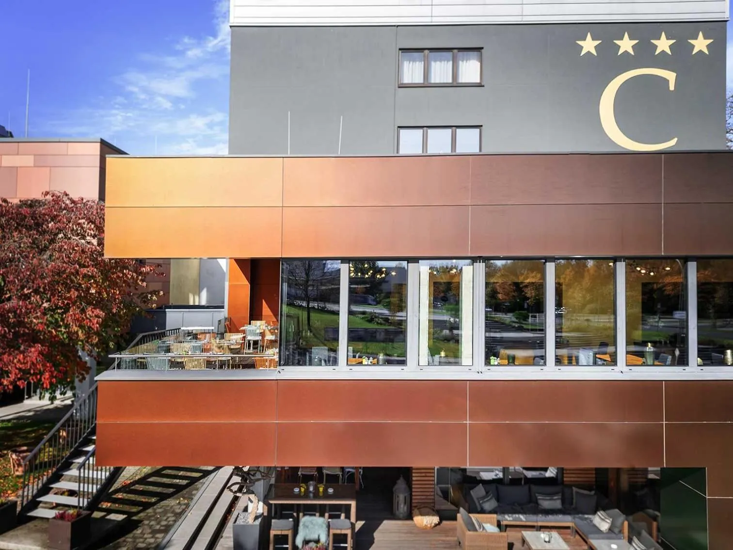 Property building in Hotel Central