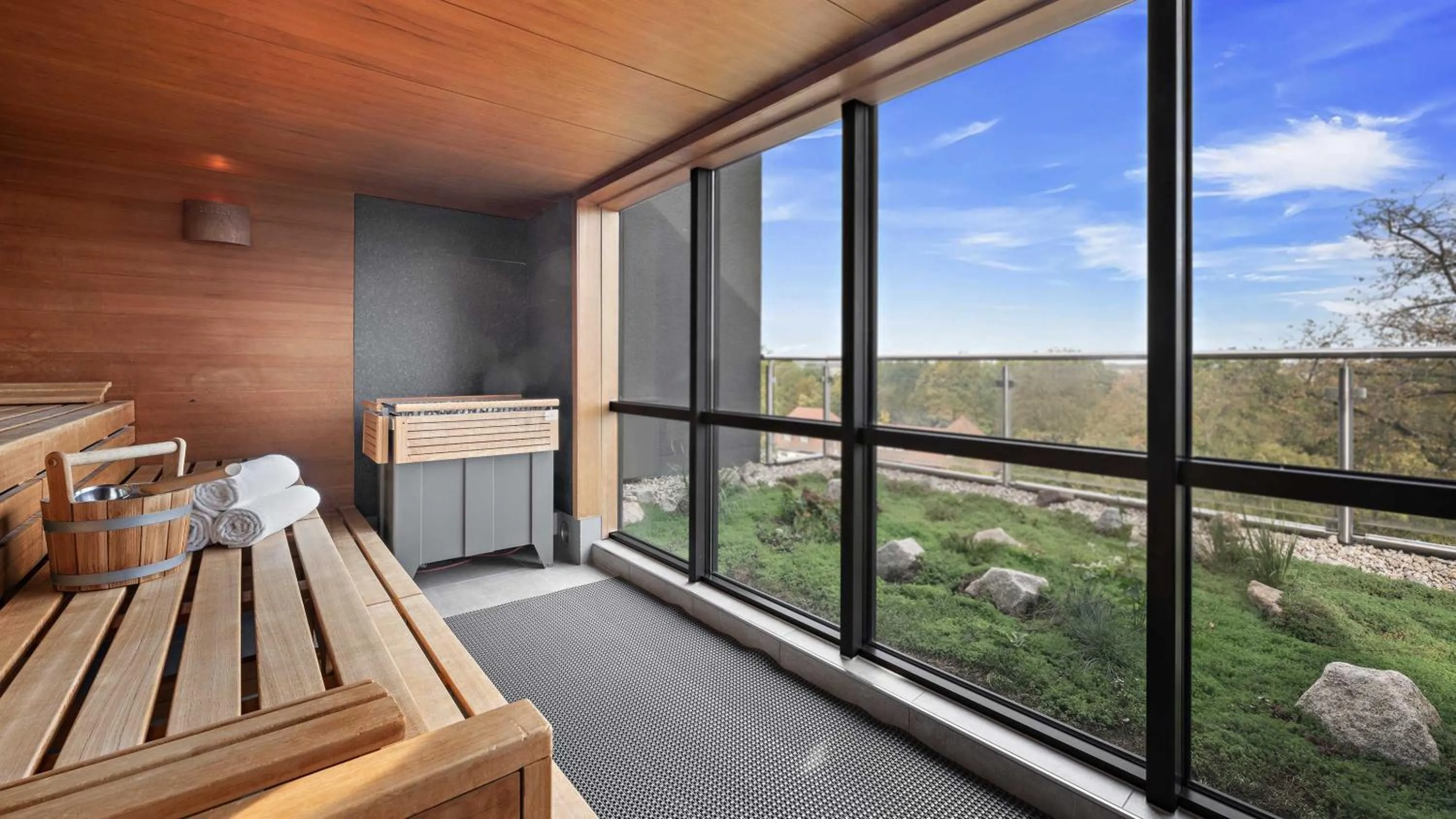 Sauna in Hotel Central