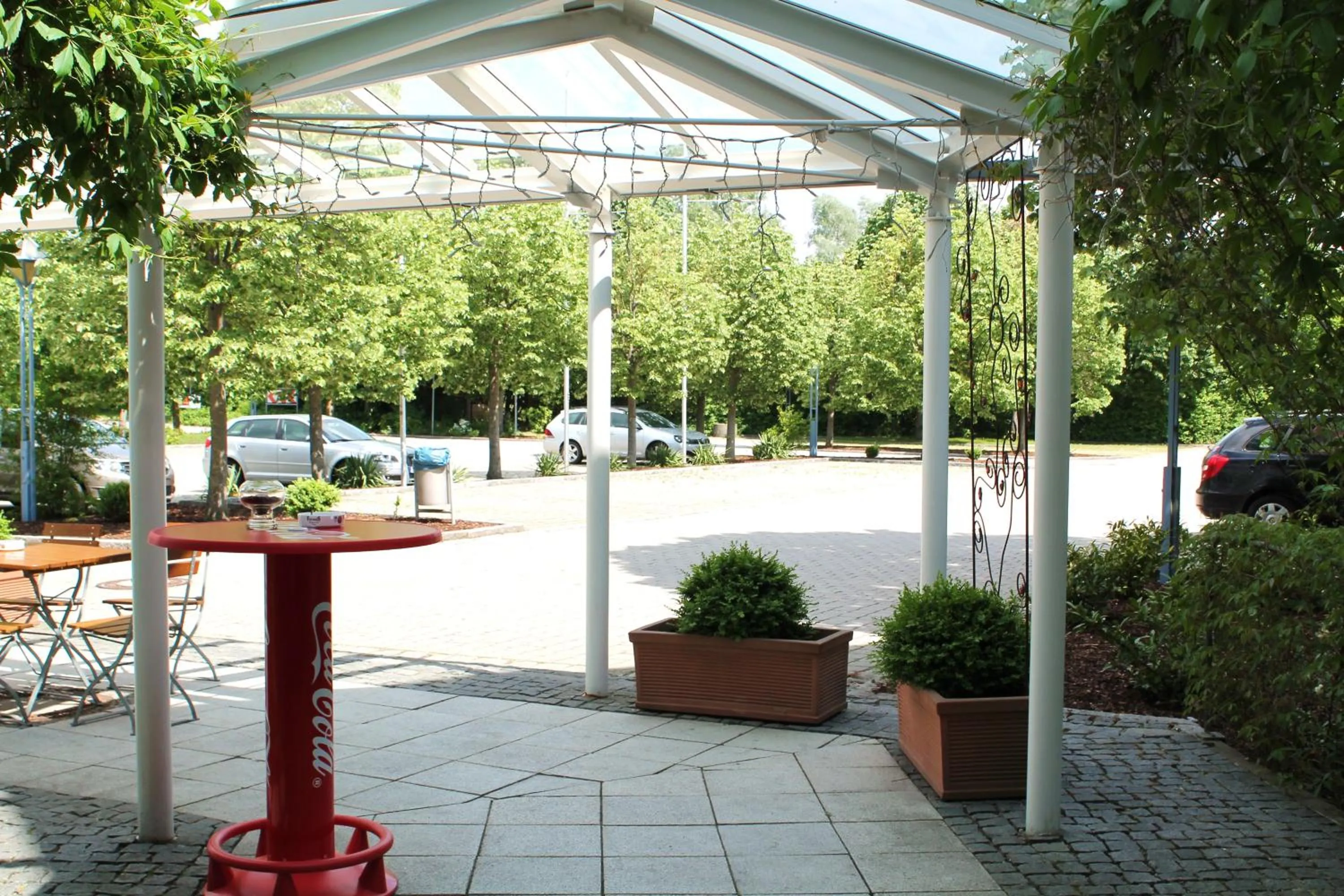 Patio in Hotel Wörth