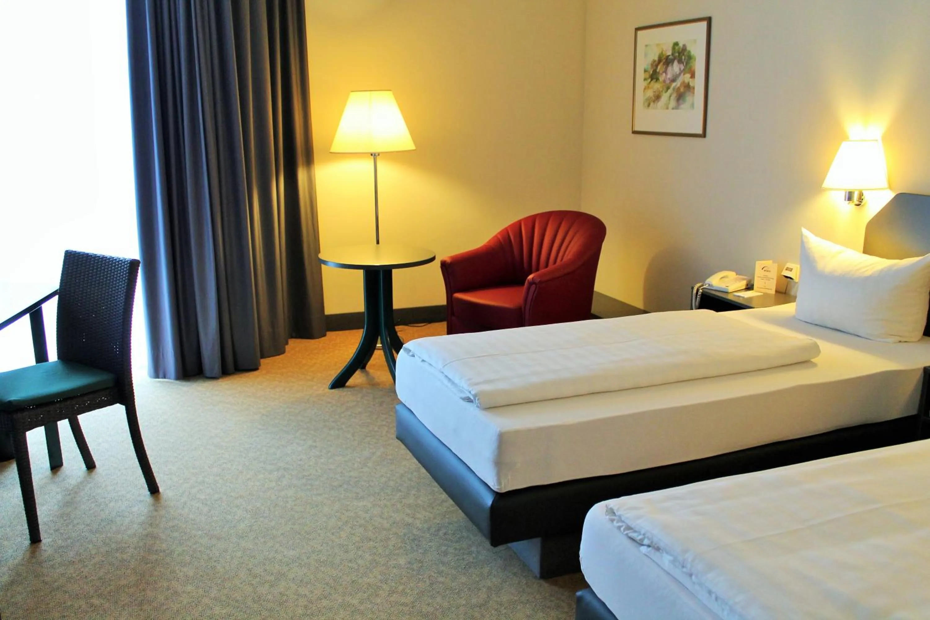 Day, Bed in Hotel Wörth